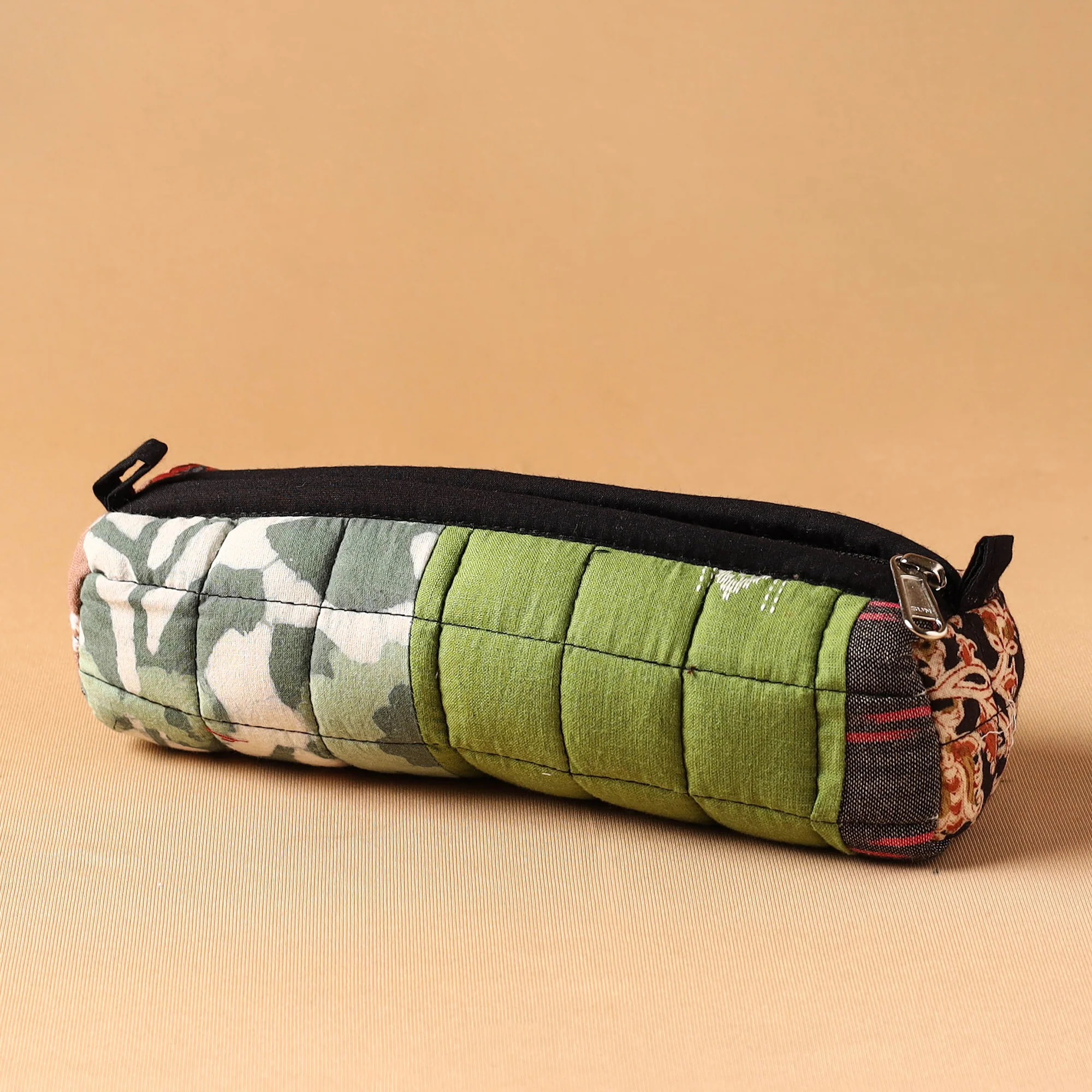 Handmade Quilted Cotton Pencil Pouch 07 - Image 2