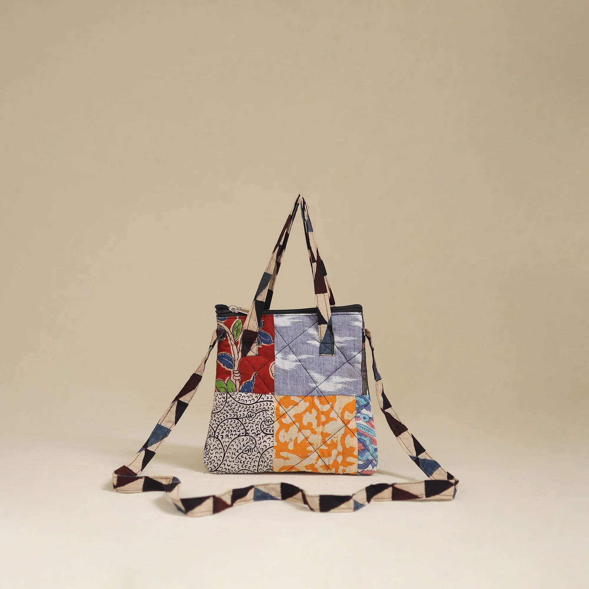 Handmade Quilted Patchwork Sling Bag 18