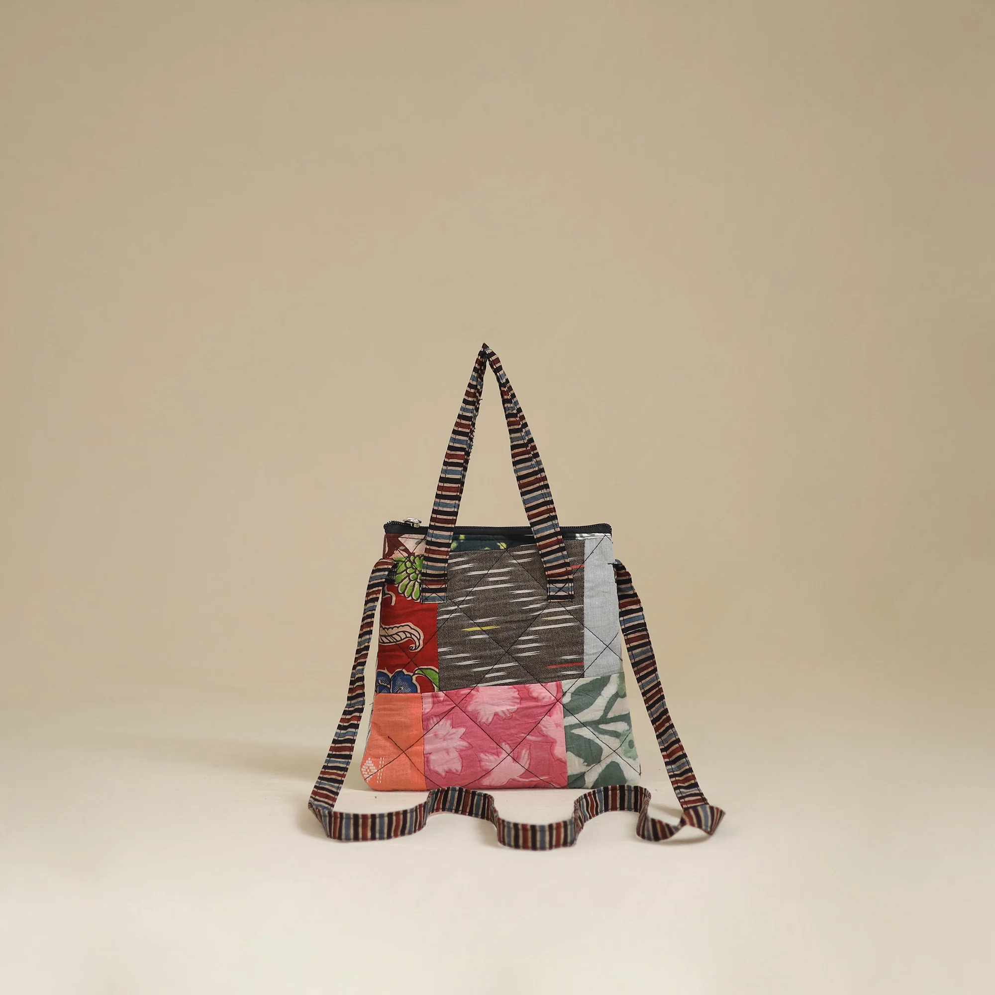 Handmade Quilted Patchwork Sling Bag 30