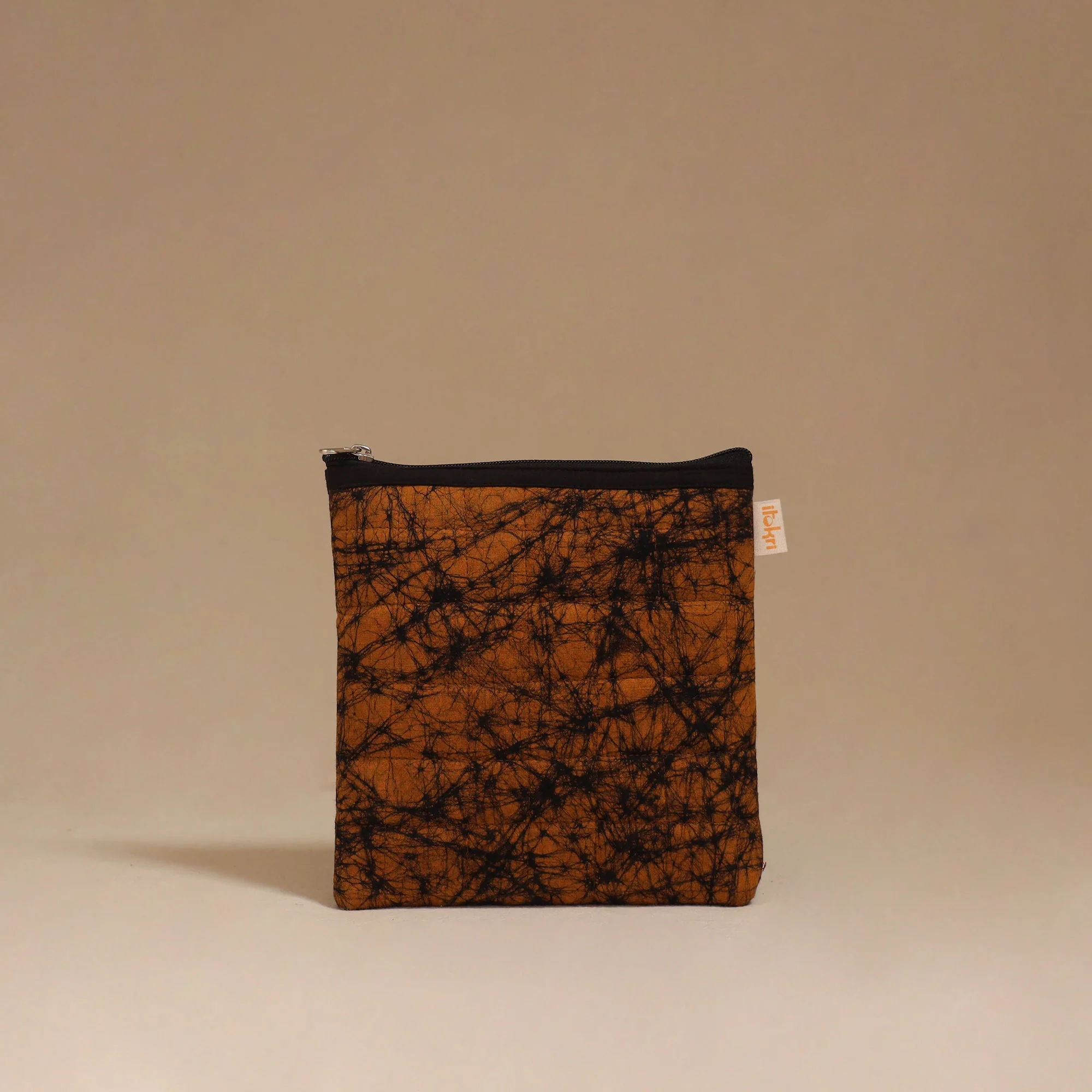 Orange - Handmade Quilted Utility Pouch 01 - Image 2