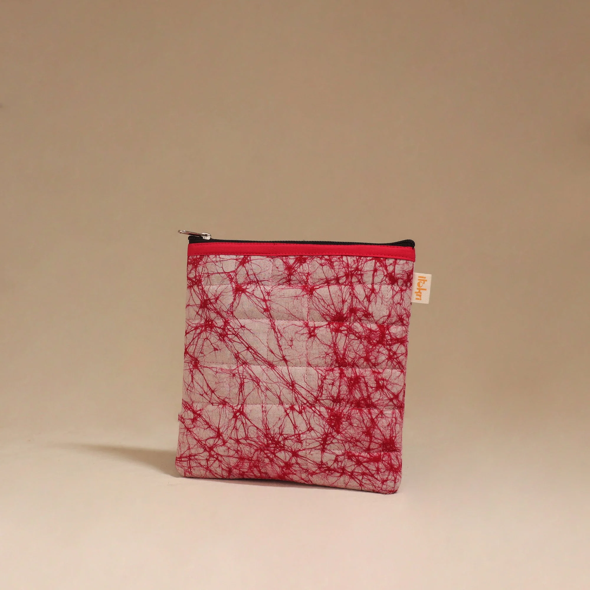 Pink - Handmade Quilted Utility Pouch 05 - Image 2