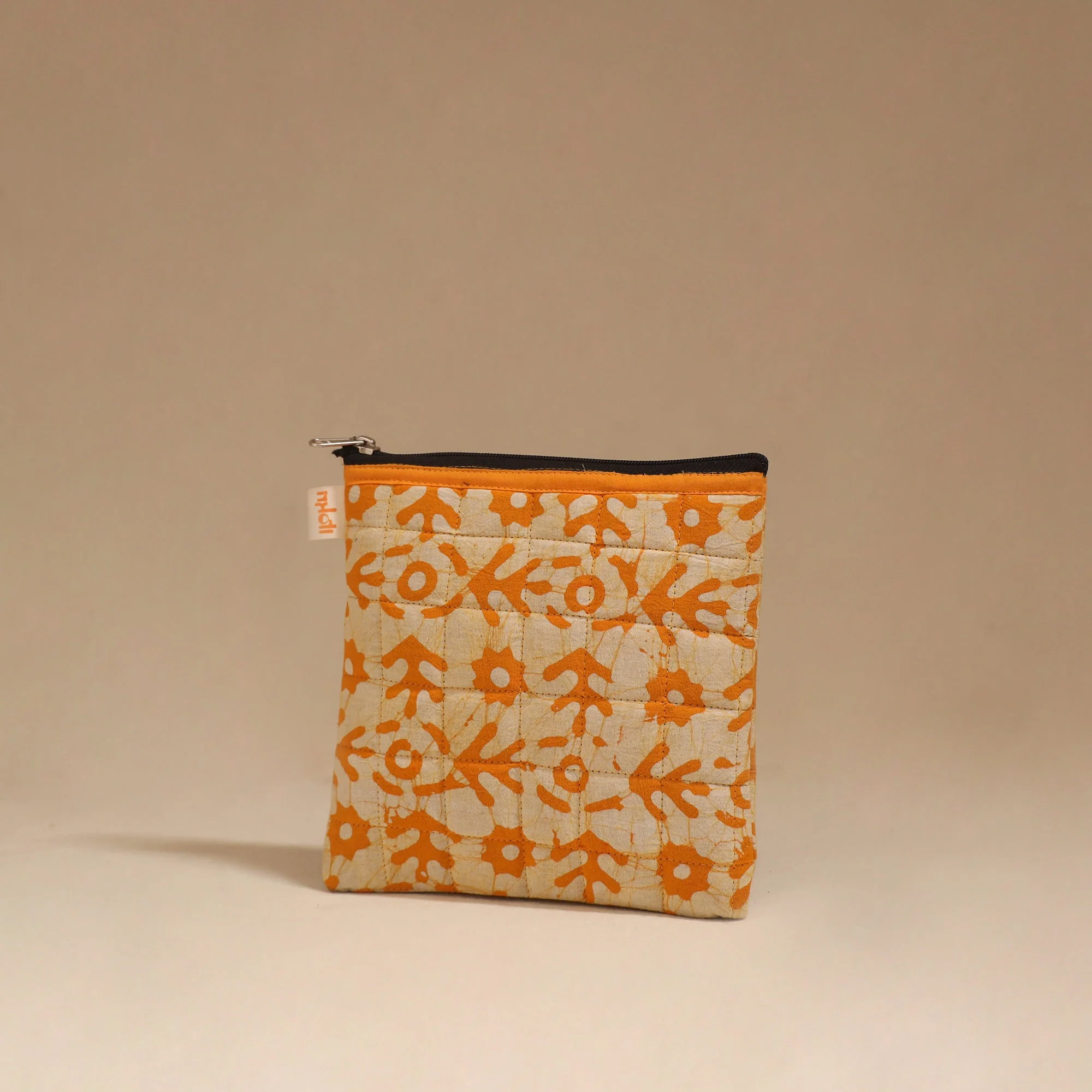 Yellow - Handmade Quilted Utility Pouch 41 - Image 2