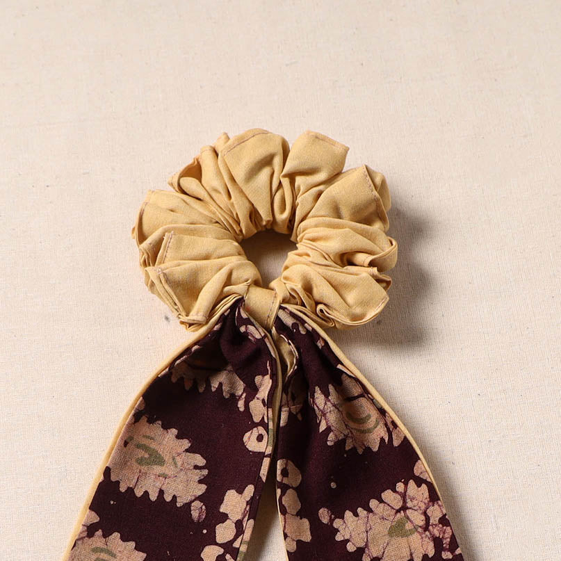 Multicolor - Handmade Rubber Band/Scarf Scrunchie 19 - Image 2