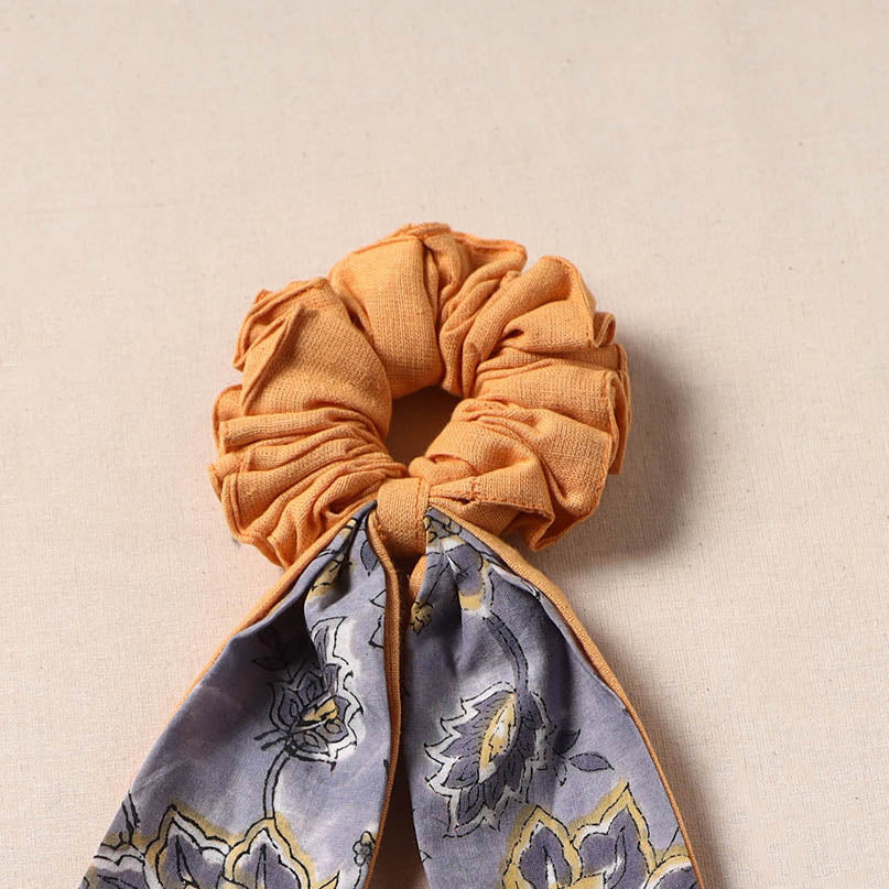 Multicolor - Handmade Rubber Band/Scarf Scrunchie 31 - Image 2