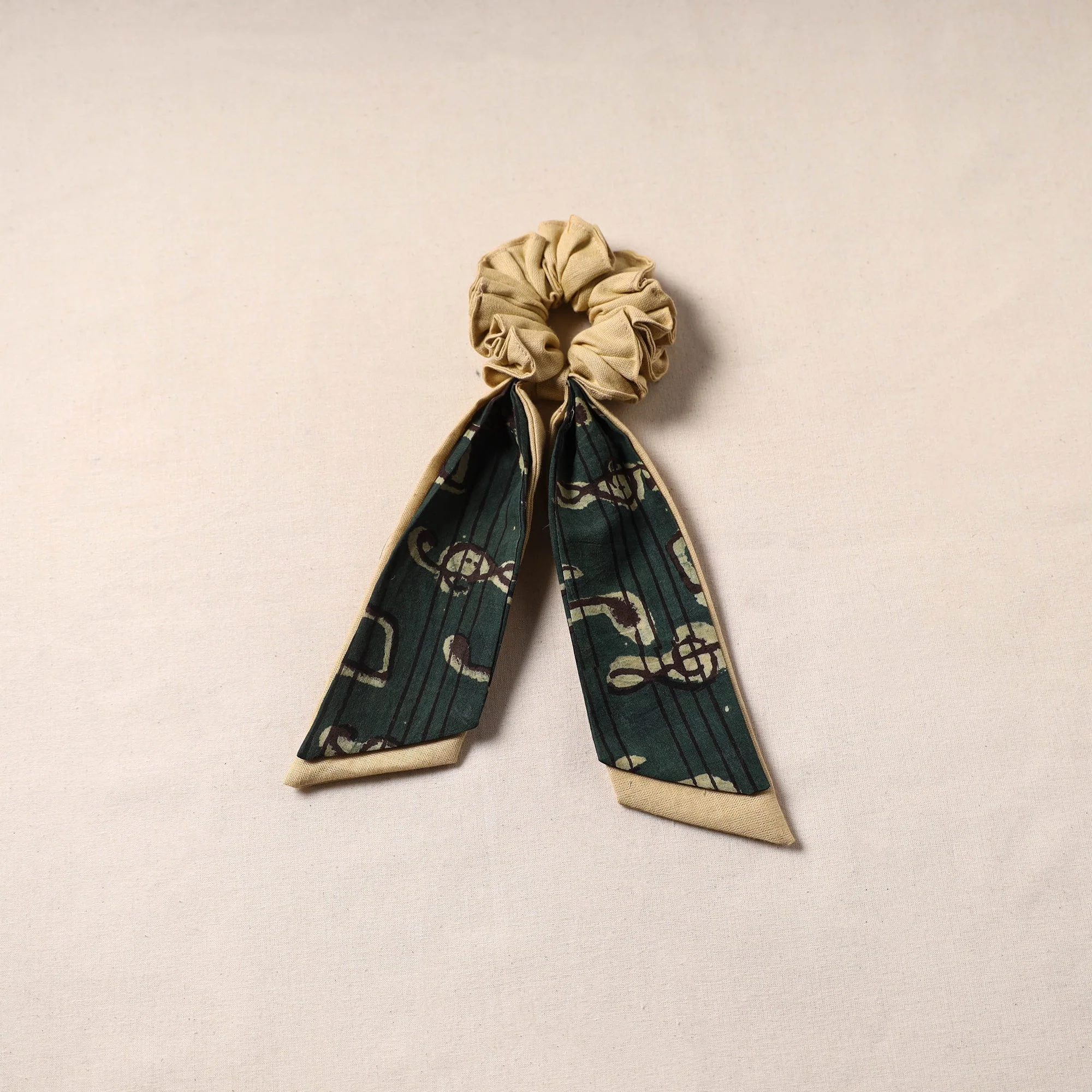 Multicolor - Handmade Rubber Band/Scarf Scrunchie 36