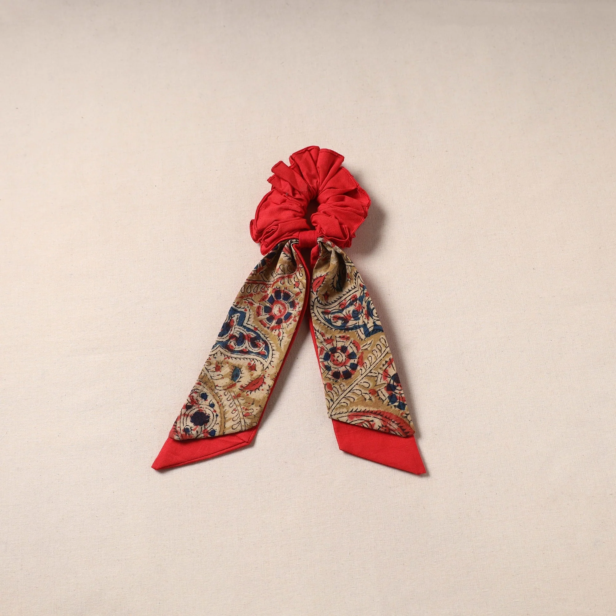 Multicolor - Handmade Rubber Band/Scarf Scrunchie 64