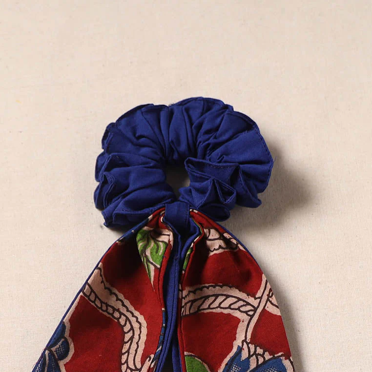 Multicolor - Handmade Rubber Band/Scarf Scrunchie 80 - Image 2