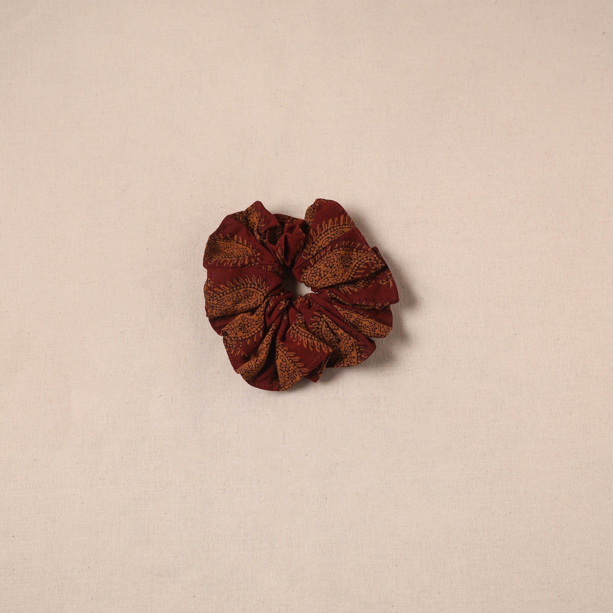 Maroon - Handmade Rubber Band/Scrunchie 104