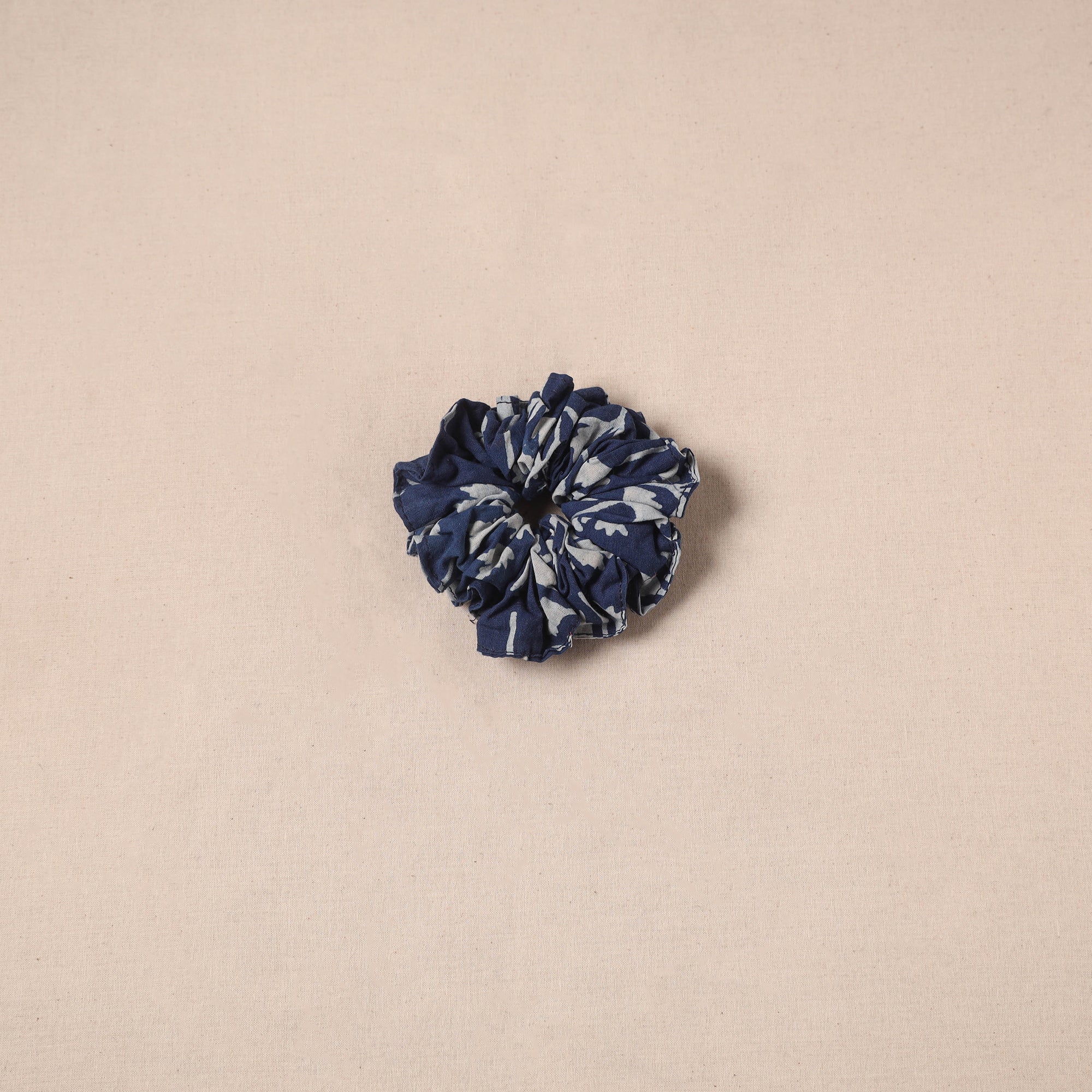 Blue - Handmade Rubber Band/Scrunchie 60