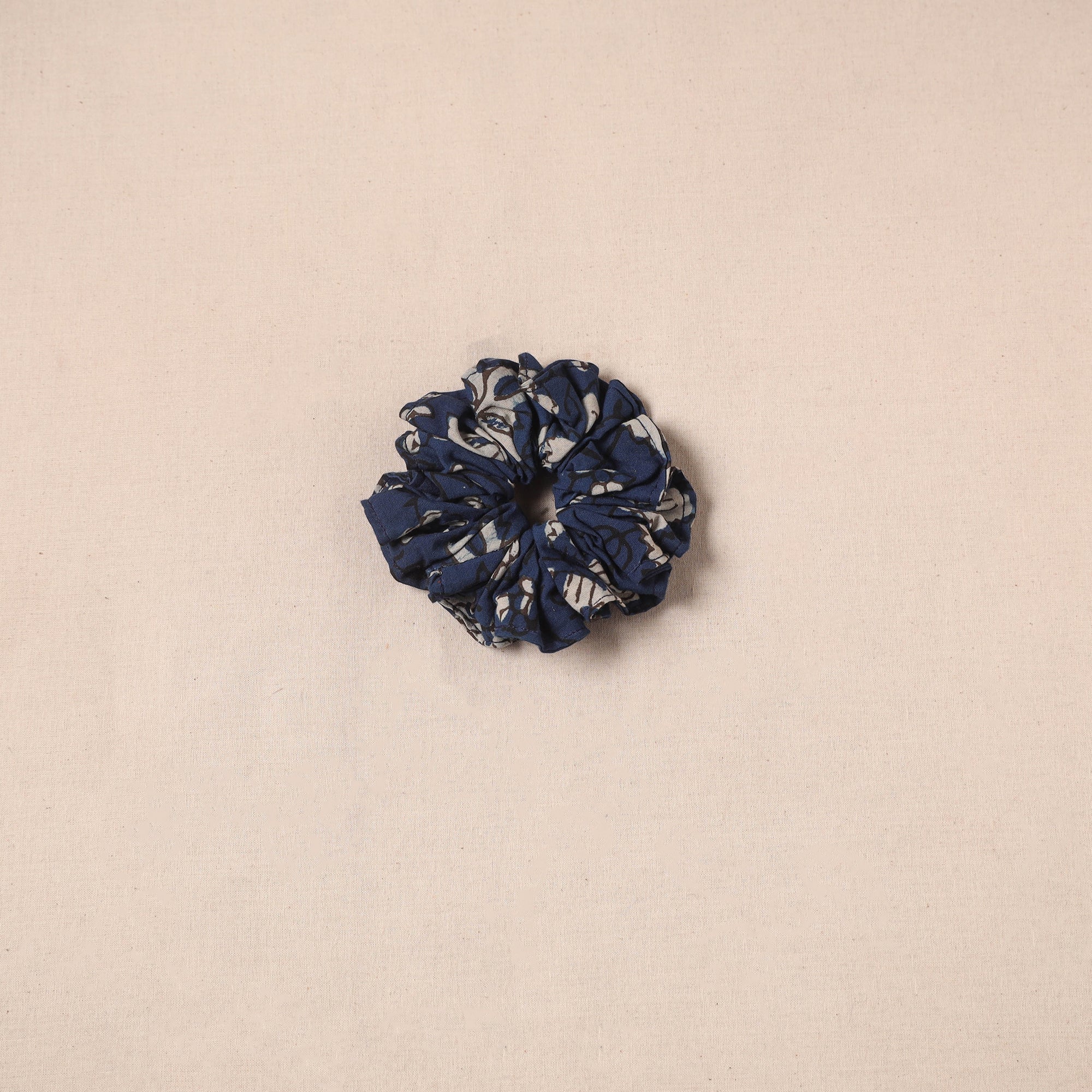 Blue - Handmade Rubber Band/Scrunchie 88
