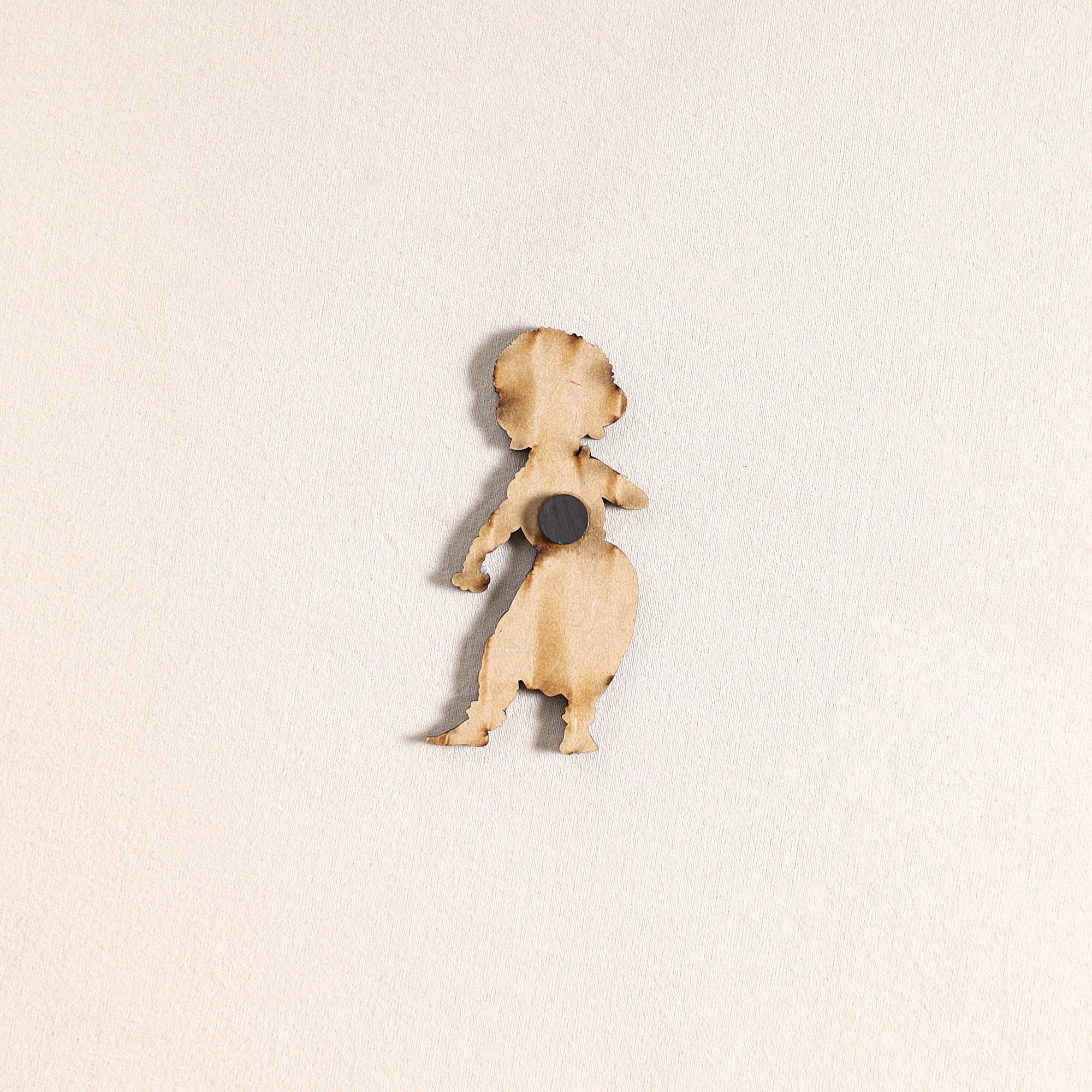 Handpainted Dancing Doll Fridge Magnet 03 - Image 3