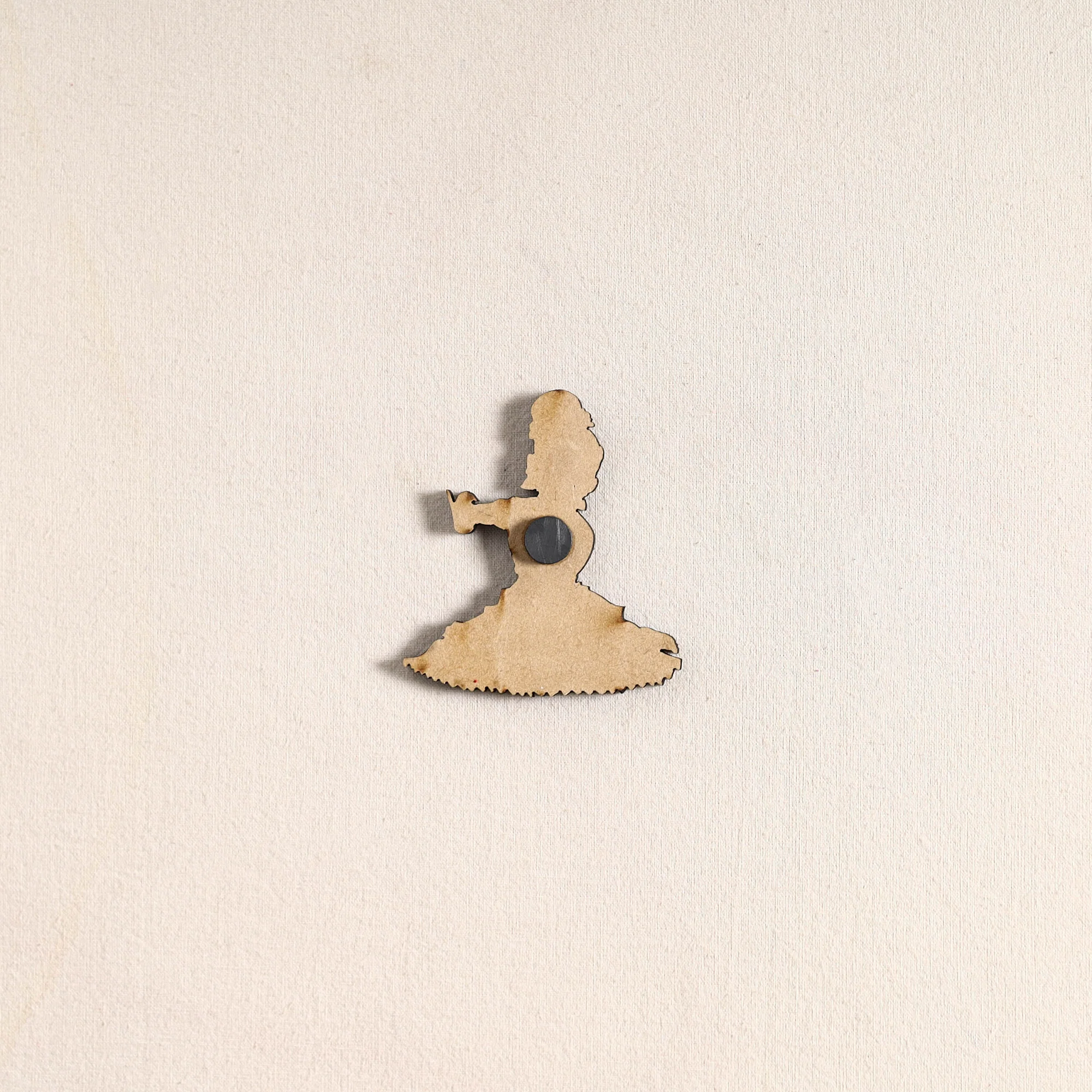 Handpainted Dancing Doll Fridge Magnet 07 - Image 3