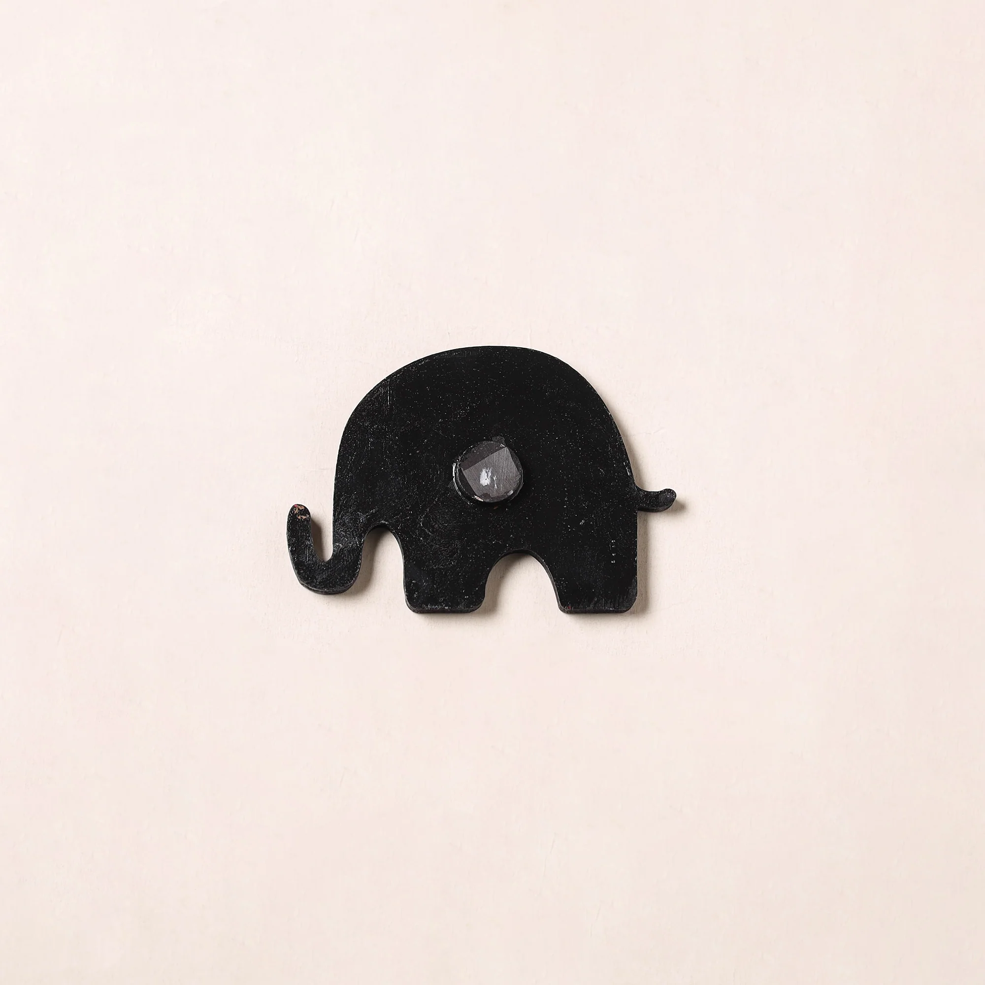 Multicolor - Elephant Handpainted Mandala Art Wooden Fridge Magnet 35 - Image 2