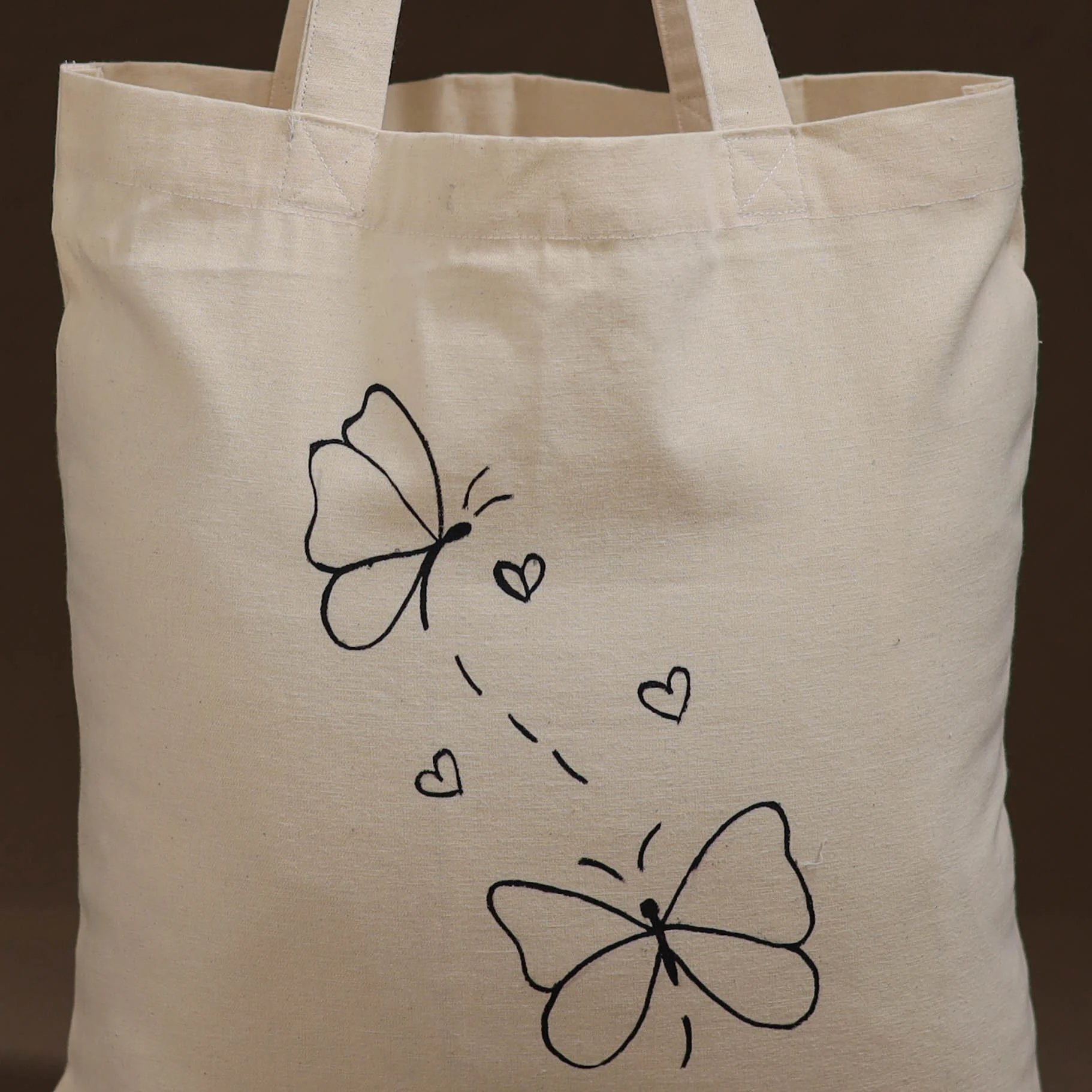Handpainted Shoulder Bag 04 - Image 3
