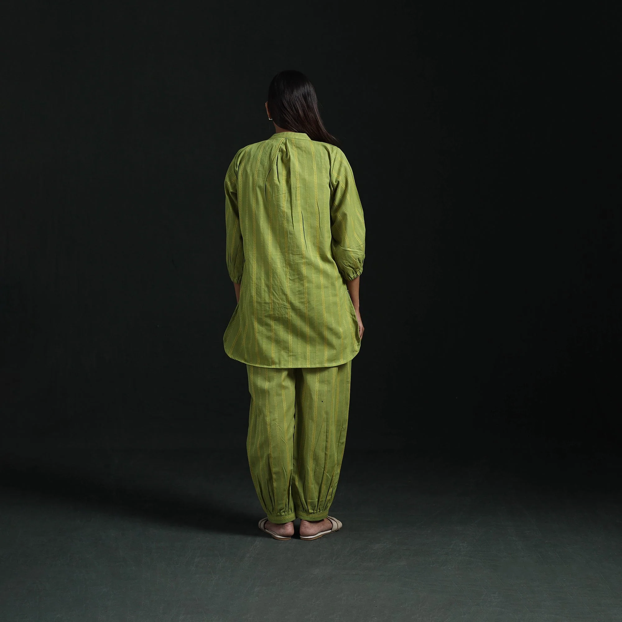 Jacquard Cotton Co-Ord Set for women 18 - Image 5