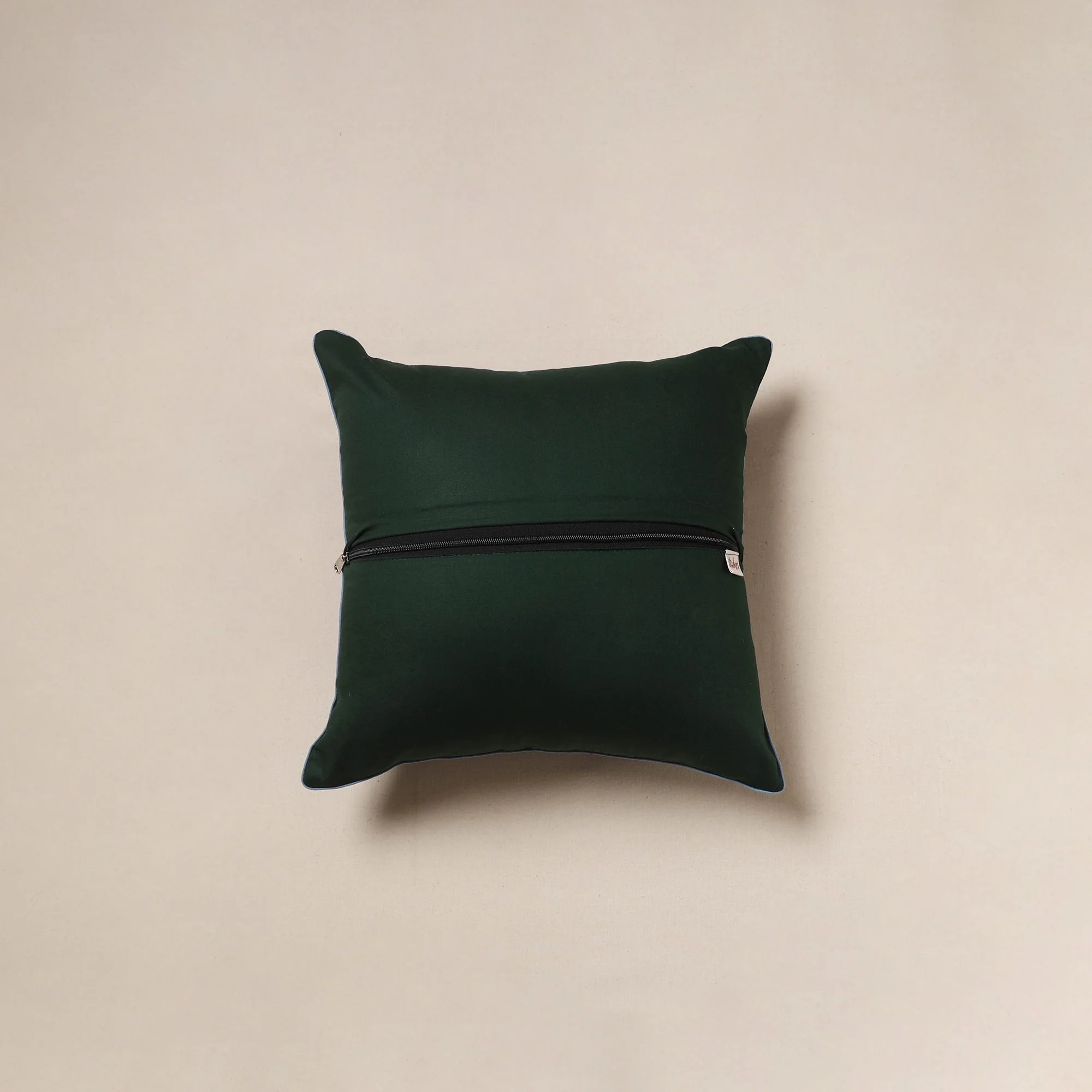 Green - Jacquard Weave Cushion Cover 23 - Image 3
