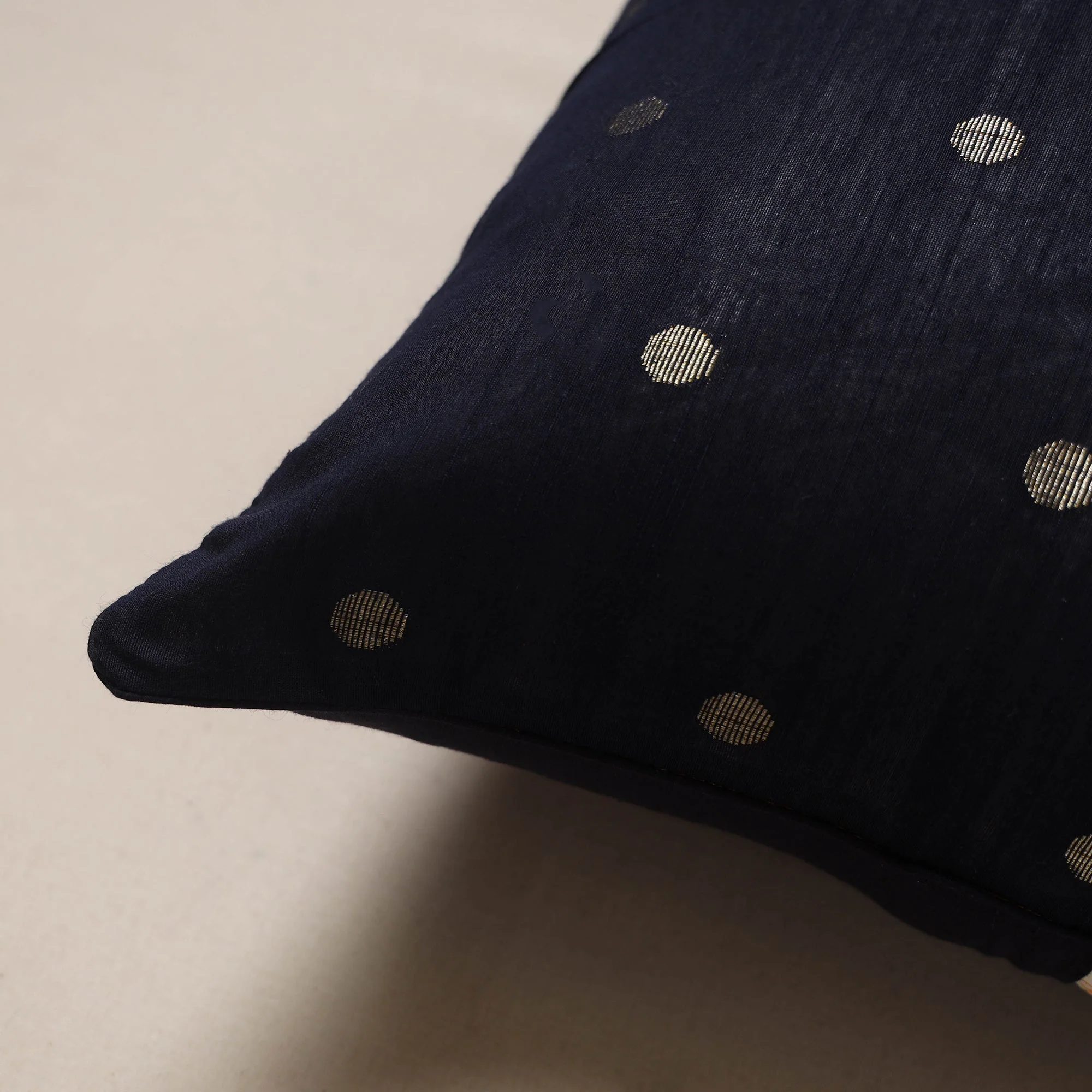 Blue - Jacquard Weave Cushion Cover 28 - Image 2