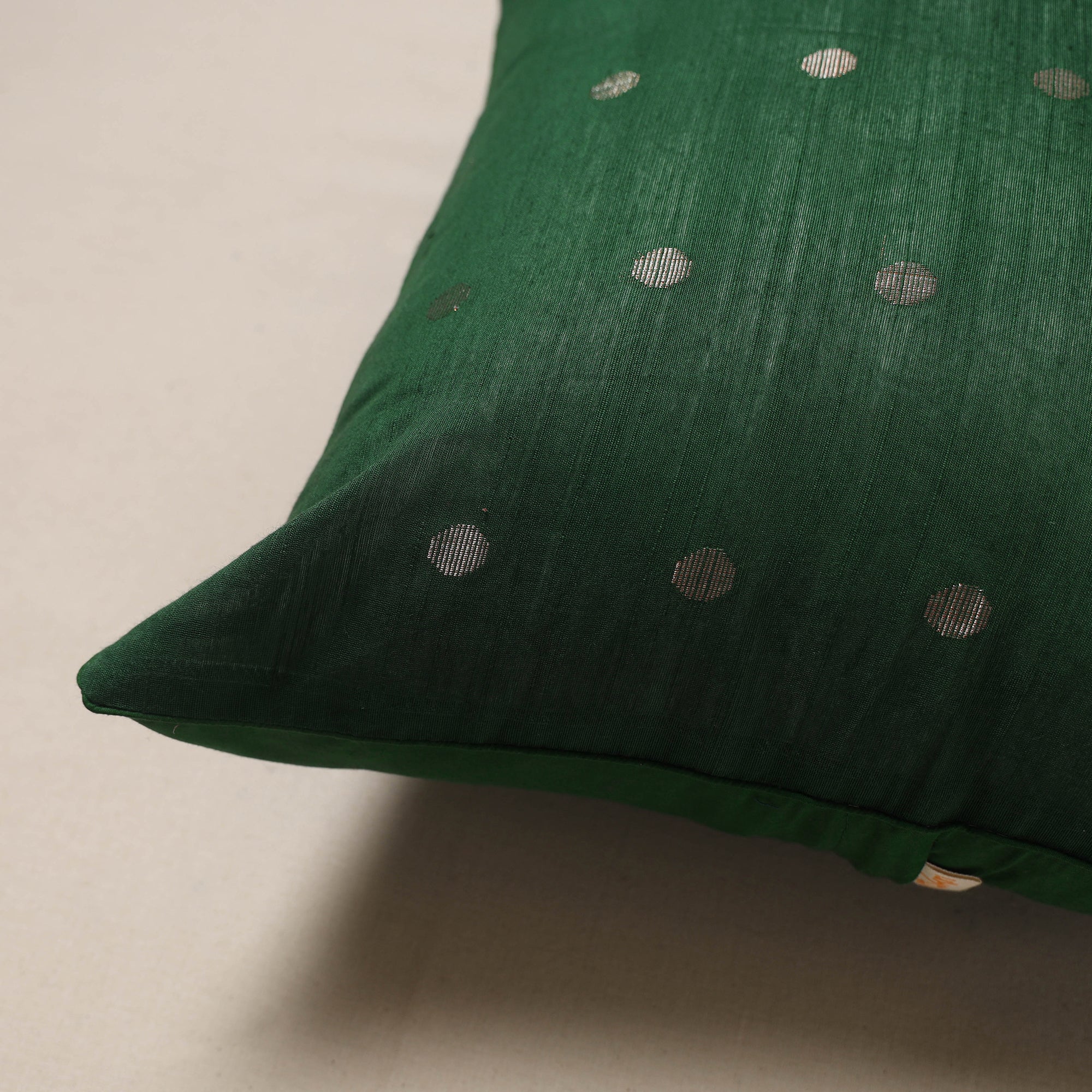 Green - Jacquard Weave Cushion Cover 32 - Image 2