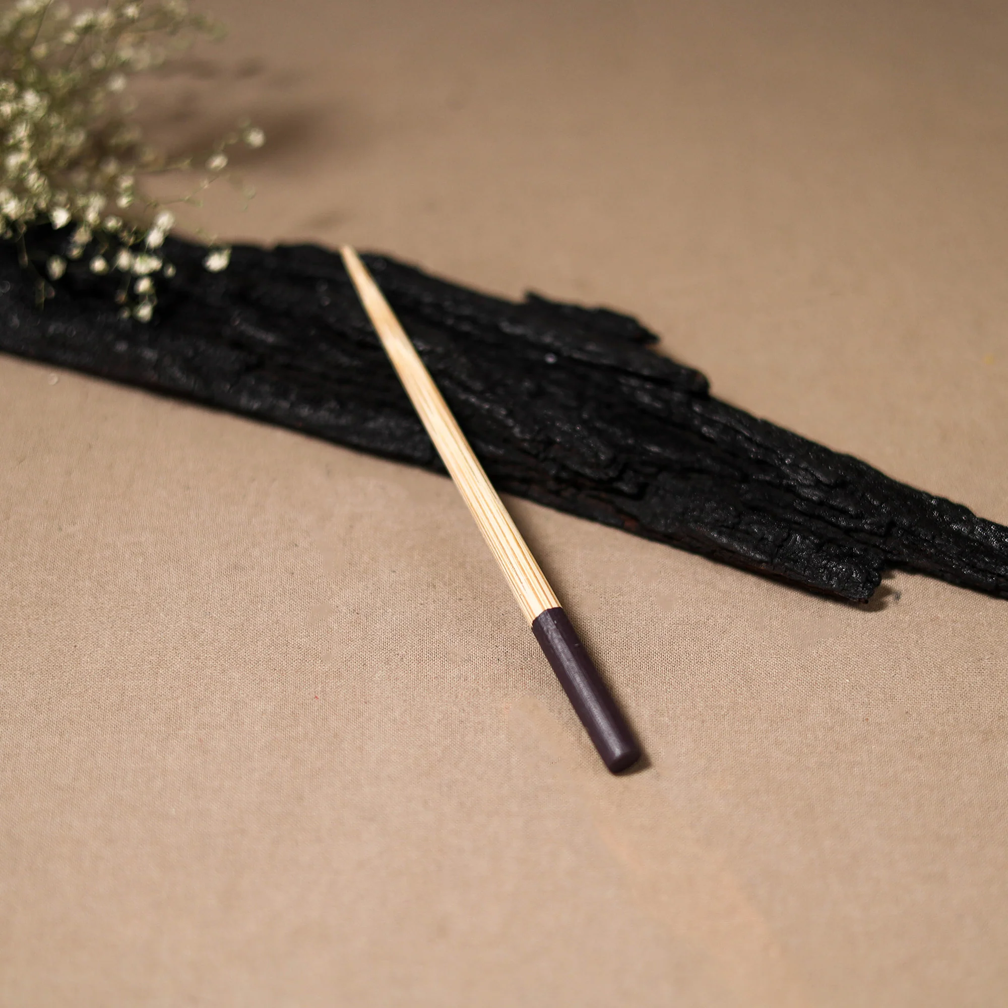 Kerala Handpainted Bamboo Juda Stick 108