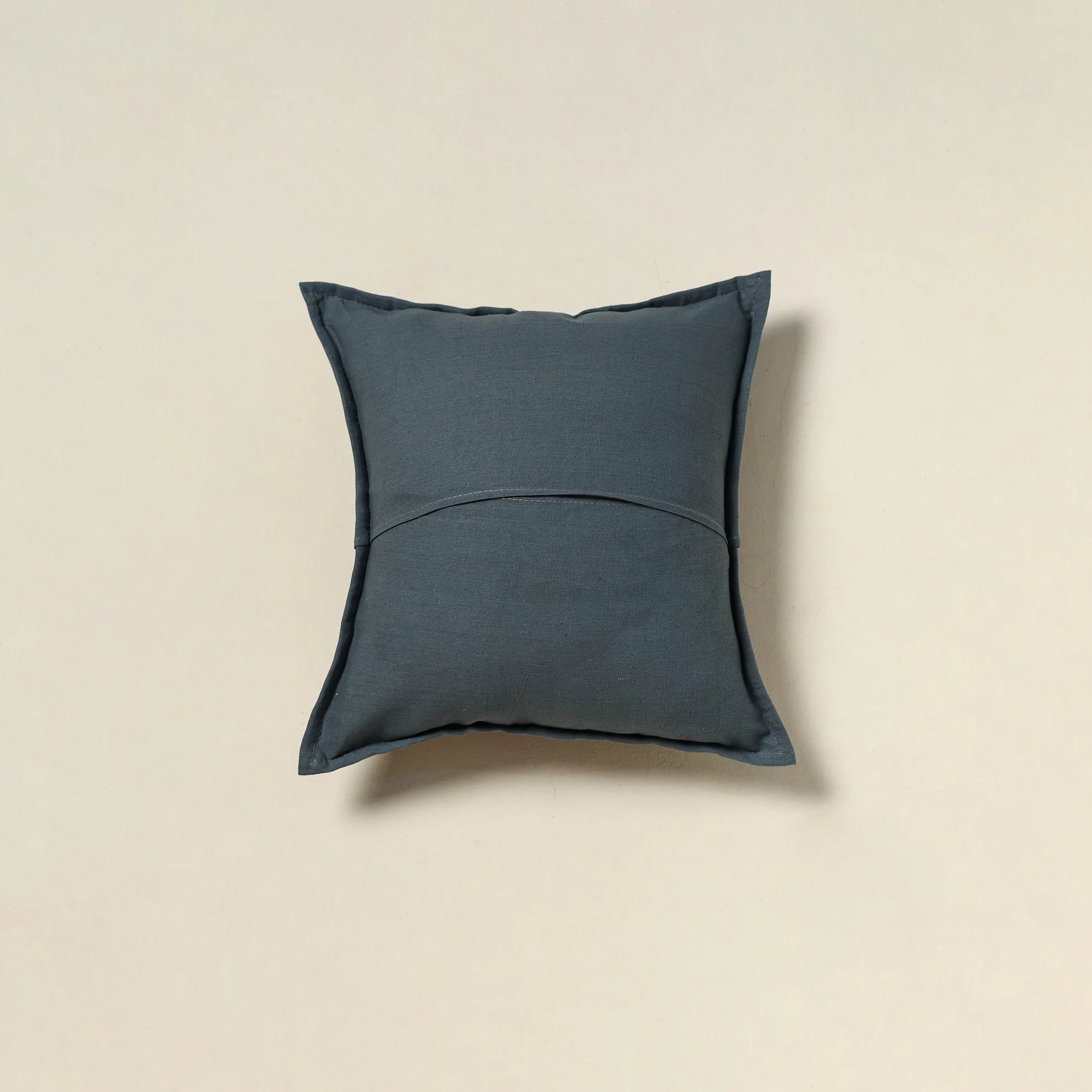 Khambadiya Patchwork Hand Embroidered Cushion Cover 13 - Image 3