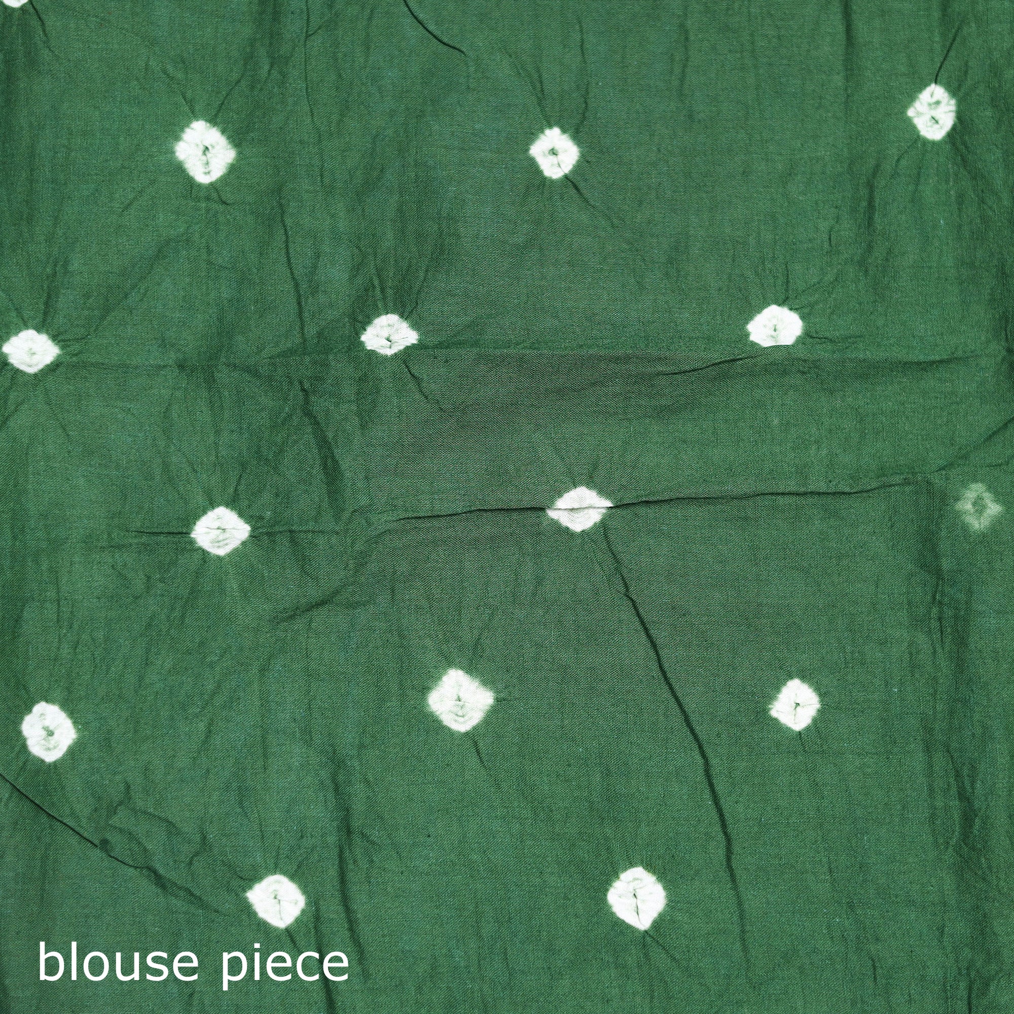 Kutch Bandhani Tie-Dye Cotton Saree 03 - Image 5