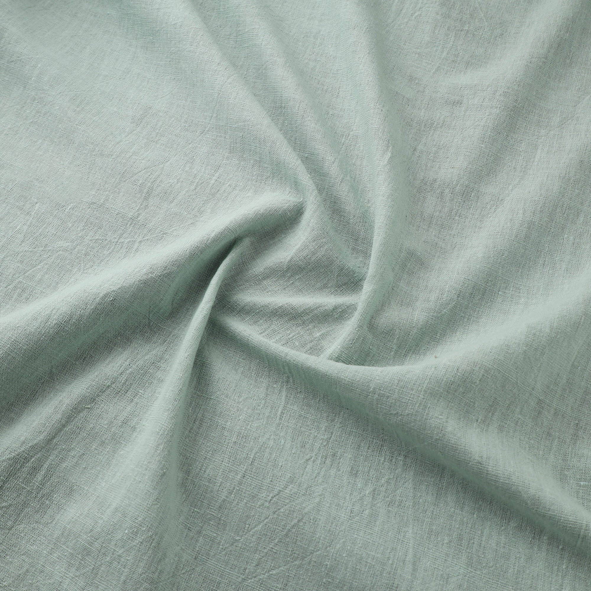 Green - Kutch Organic Kala Cotton Handwoven Fabric 05 - Image 3