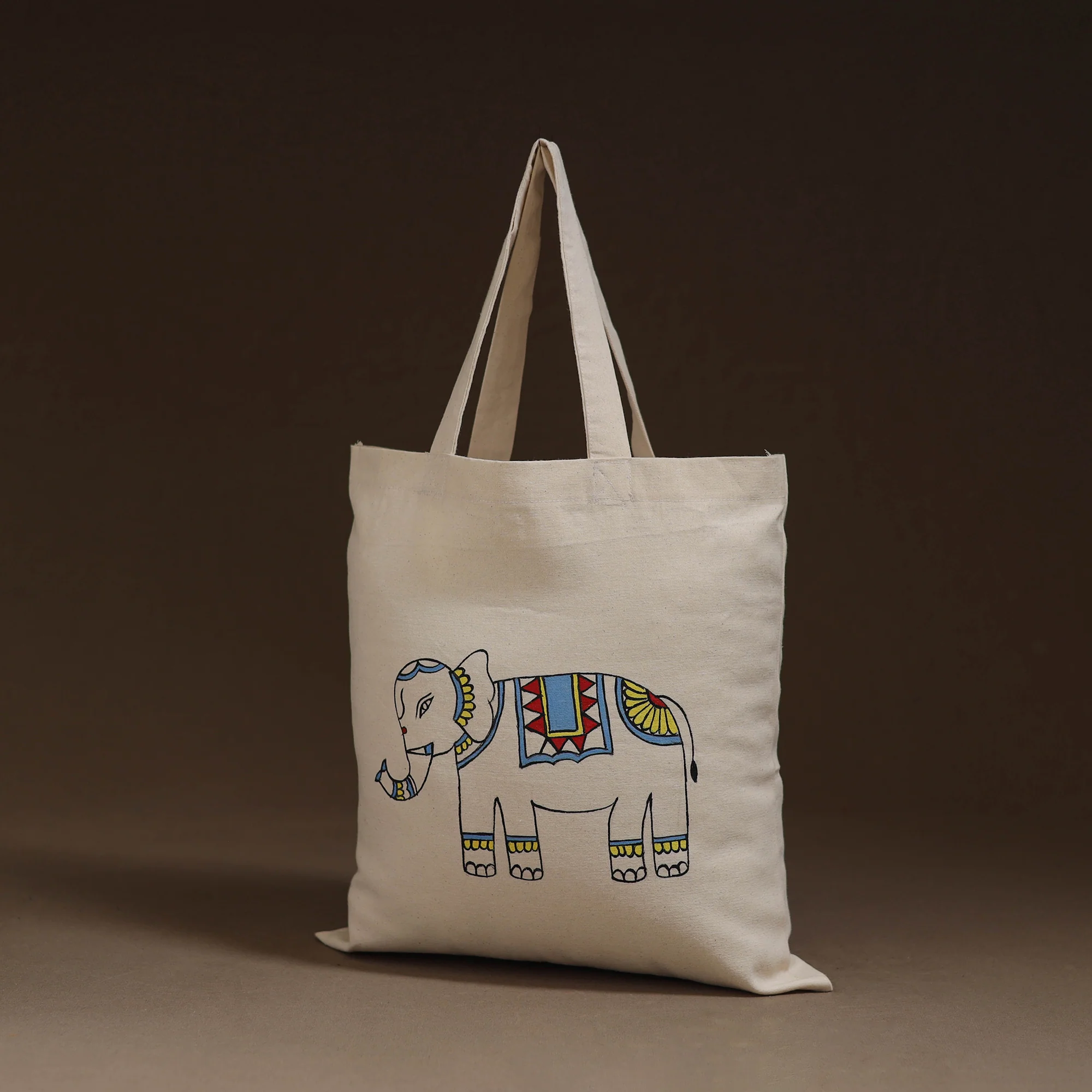 Madhubani Handpainted Shoulder Bag 08 - Image 2