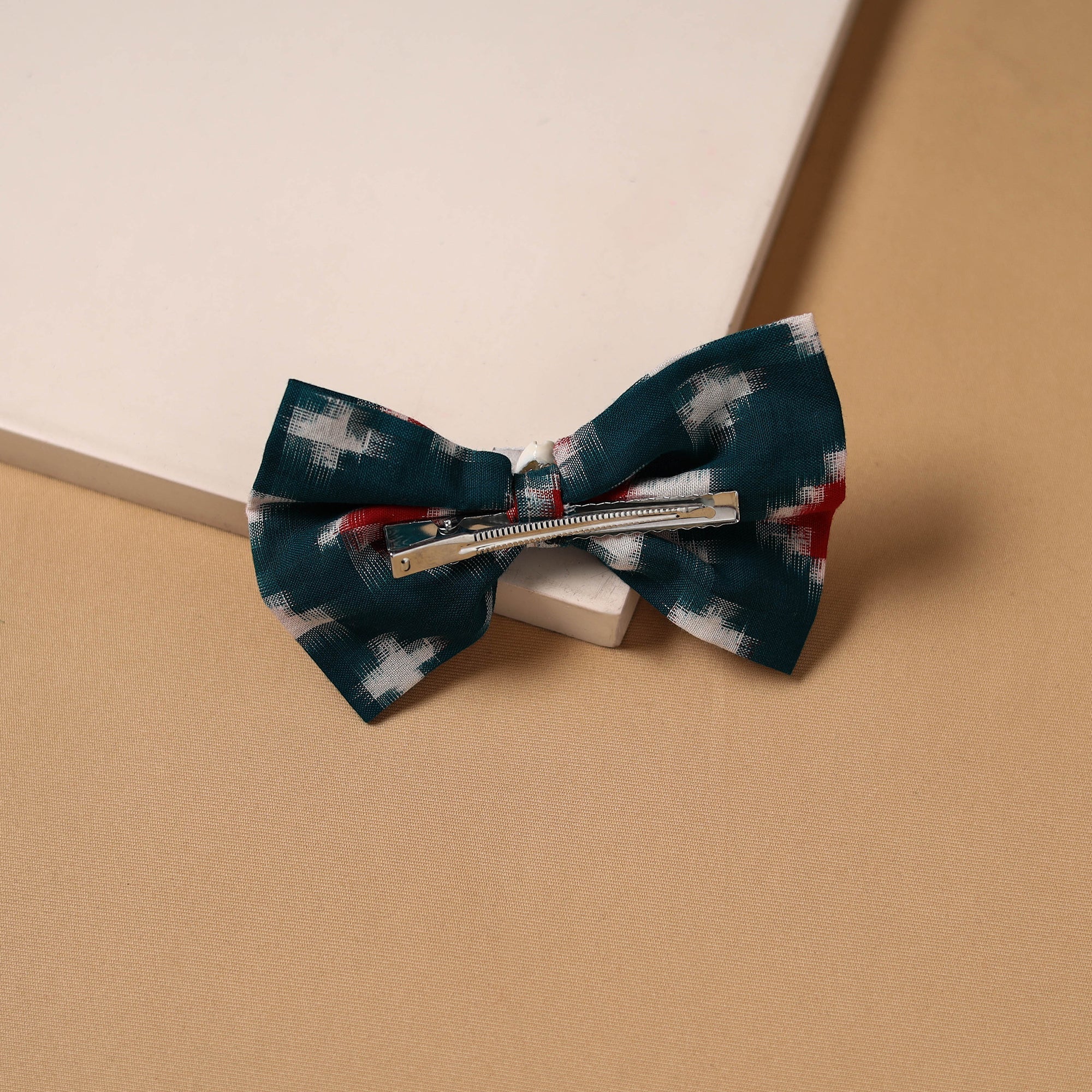 Green - Mirror Shell Work Women's Bow Hair Clip 20 - Image 2