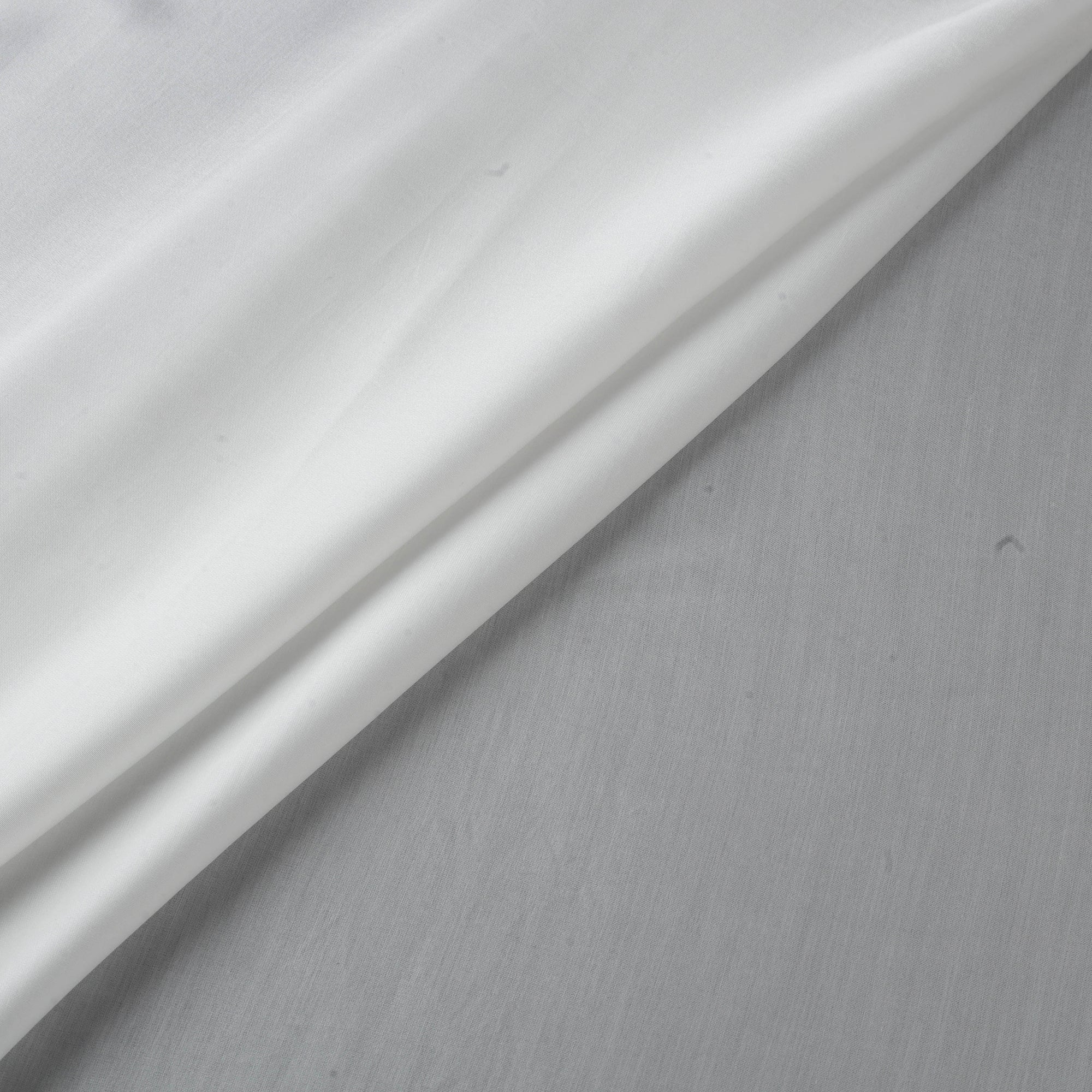 White - Modal Silk Plain Fabric 07 - Image 2