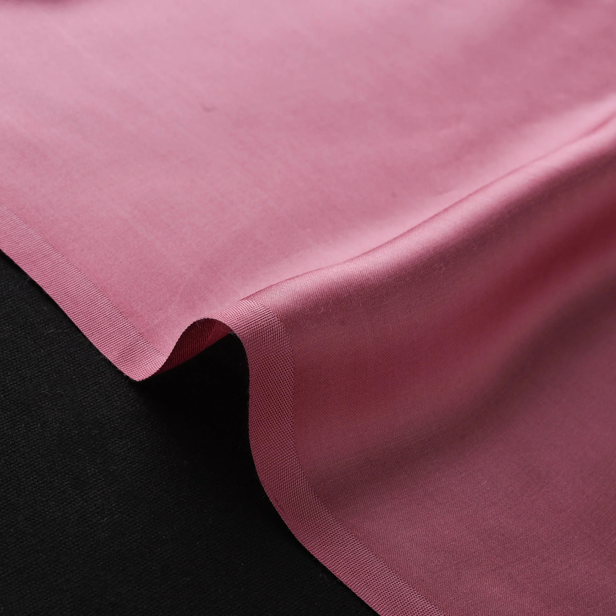 Pink - Modal Silk Plain Fabric 10 - Image 4