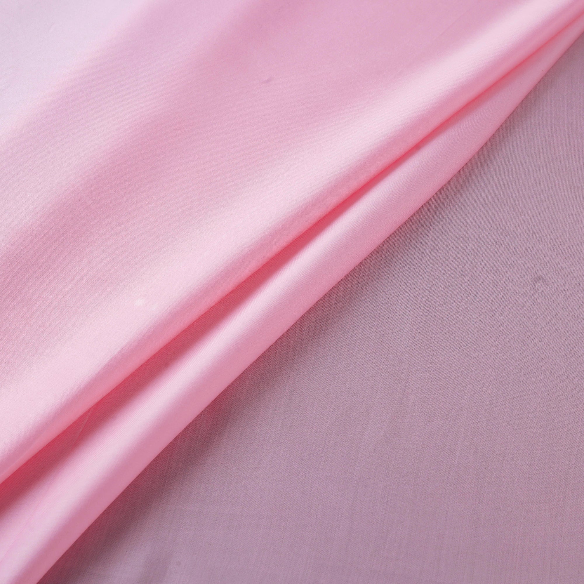 Pink - Modal Silk Plain Fabric 11 - Image 2