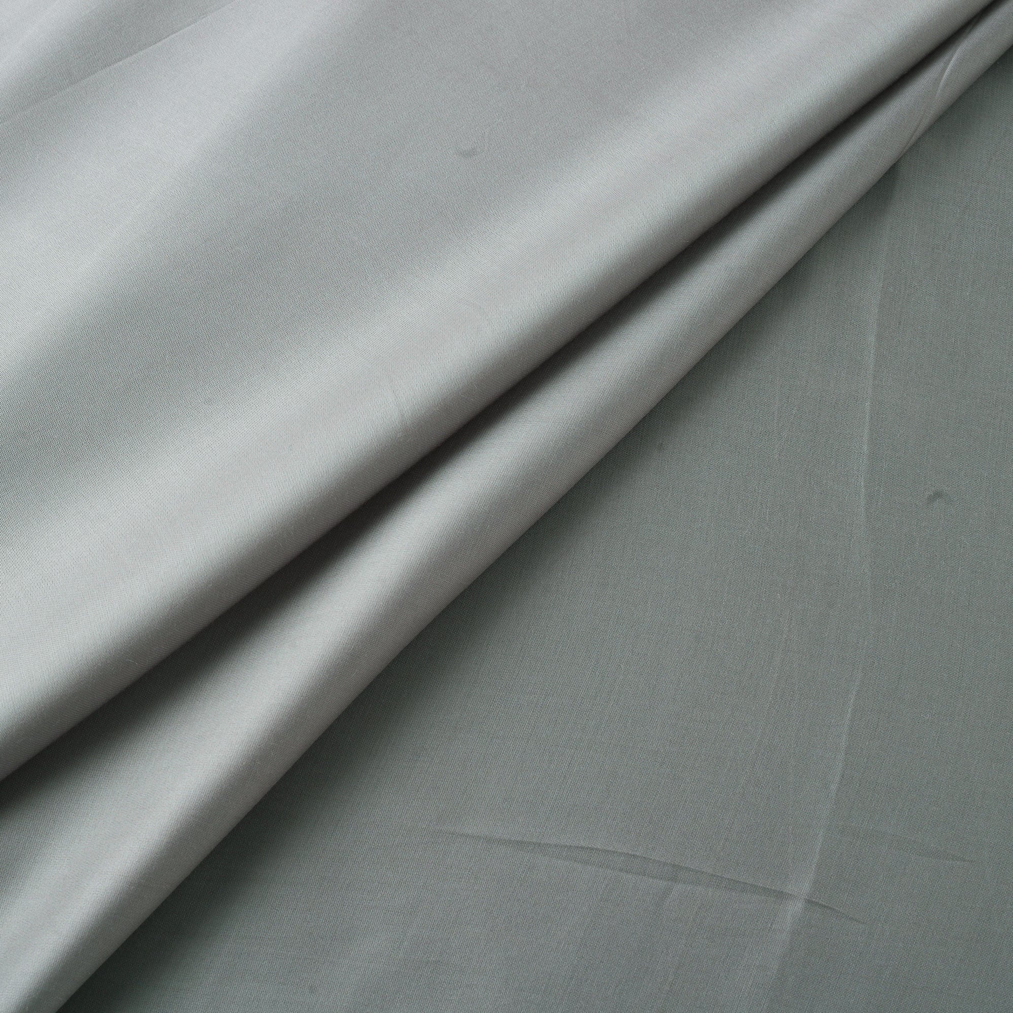 Grey - Modal Silk Plain Fabric 13 - Image 2