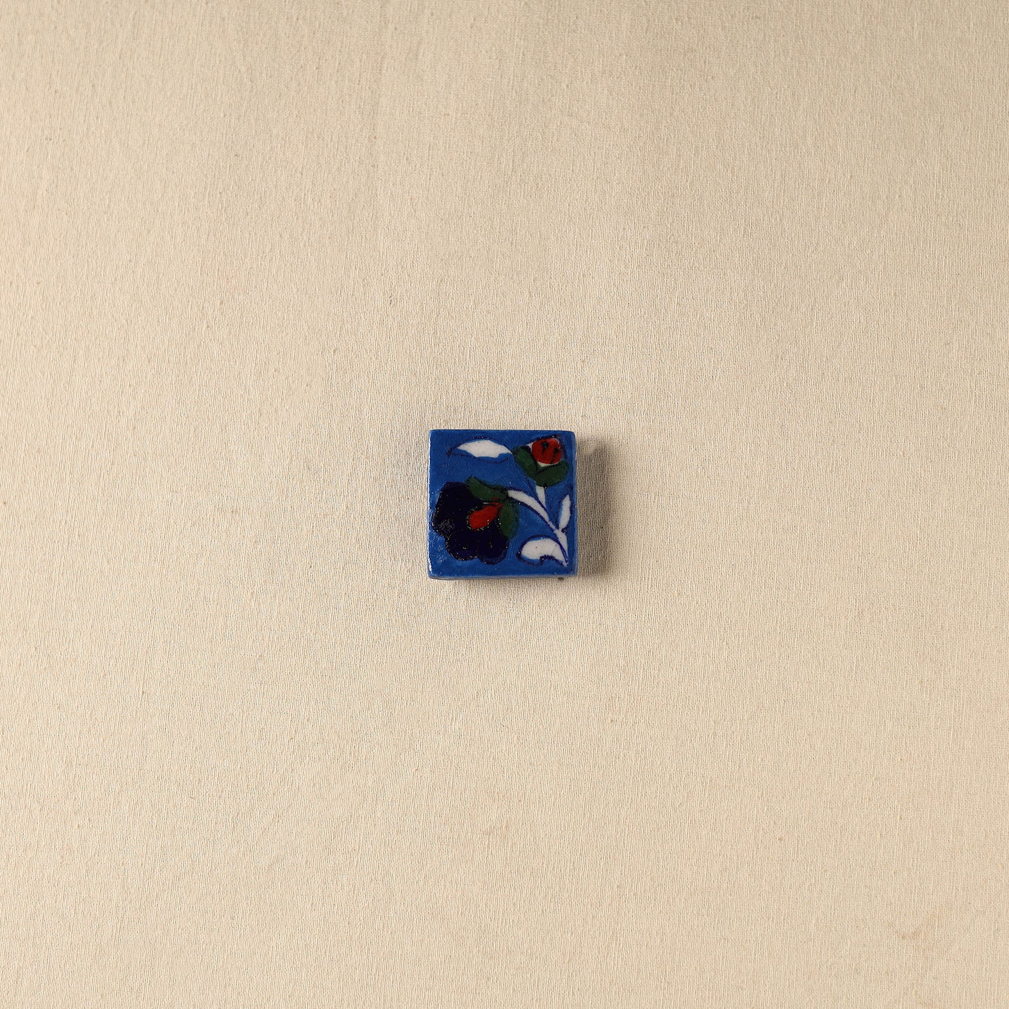 Blue - Original Blue Pottery Ceramic Fridge Magnet 08