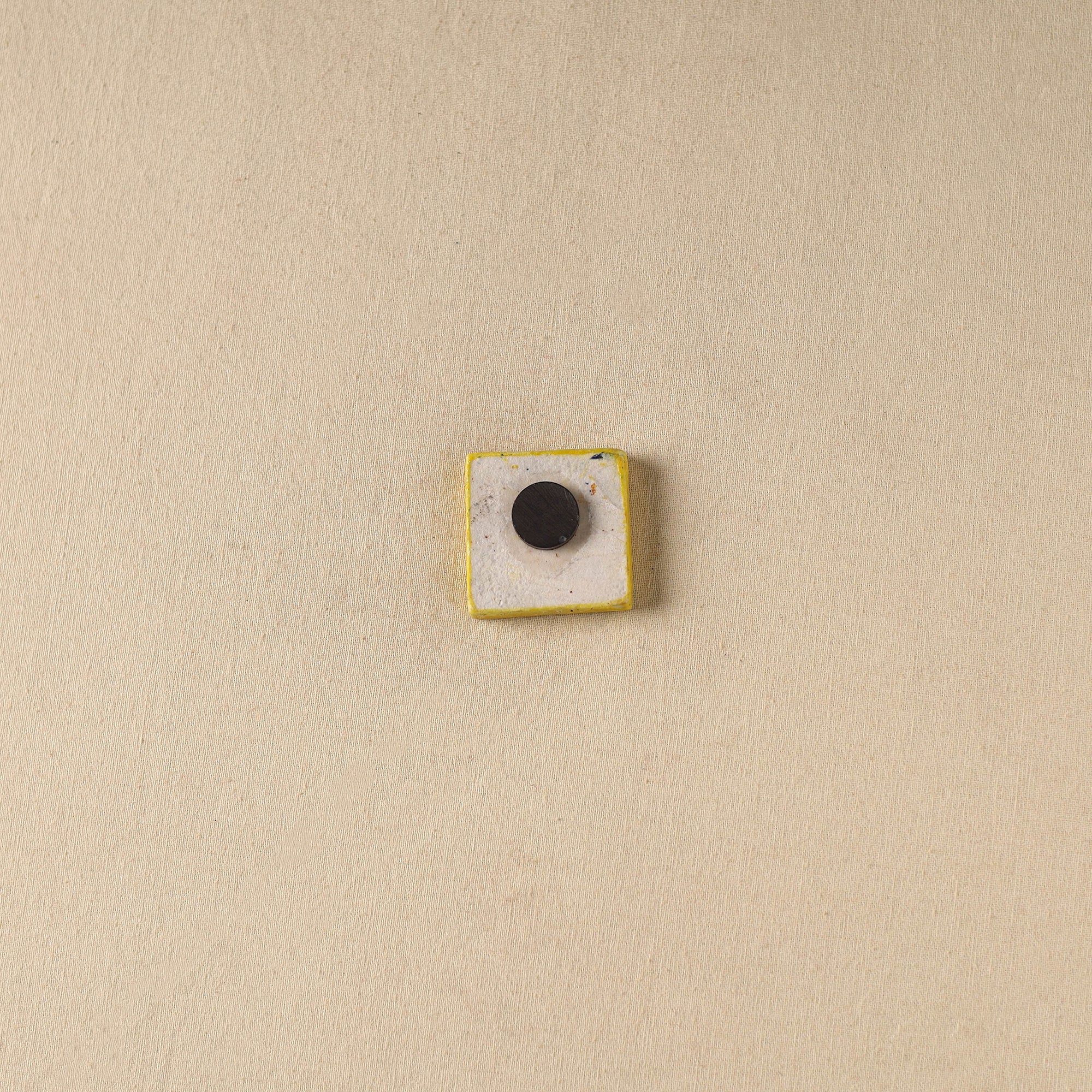 Yellow - Original Blue Pottery Ceramic Fridge Magnet 46 - Image 2