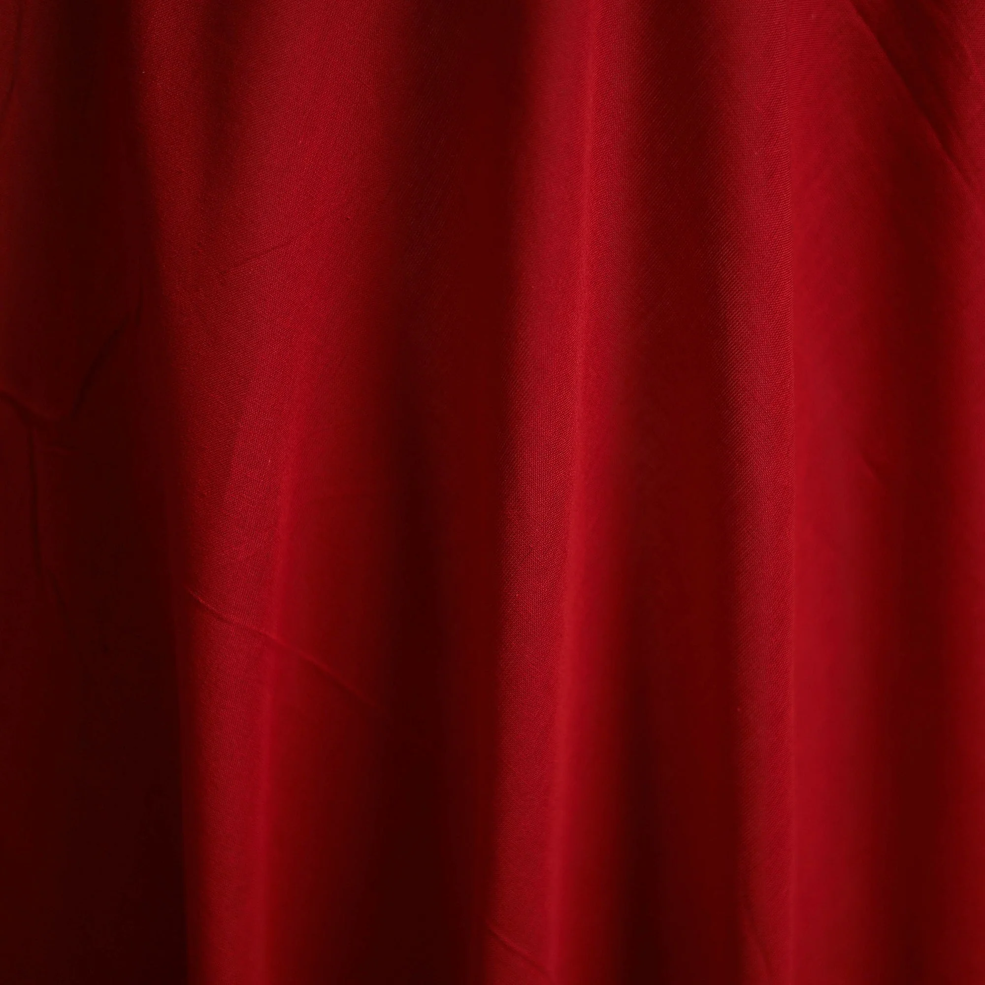 Red - Plain Cotton Fabric 24 - Image 3