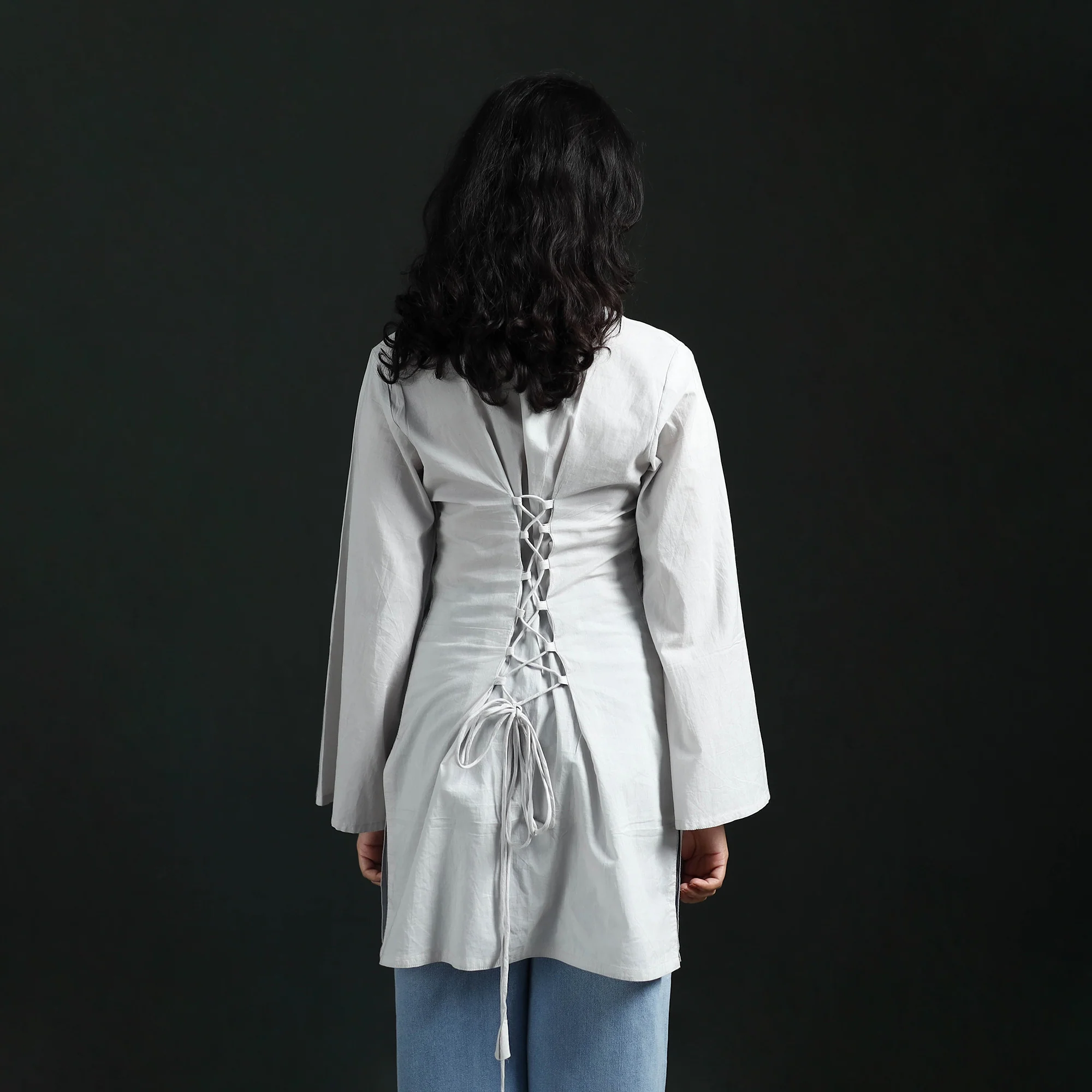 Plain Cotton Short Kurta for Women 14 - Image 5