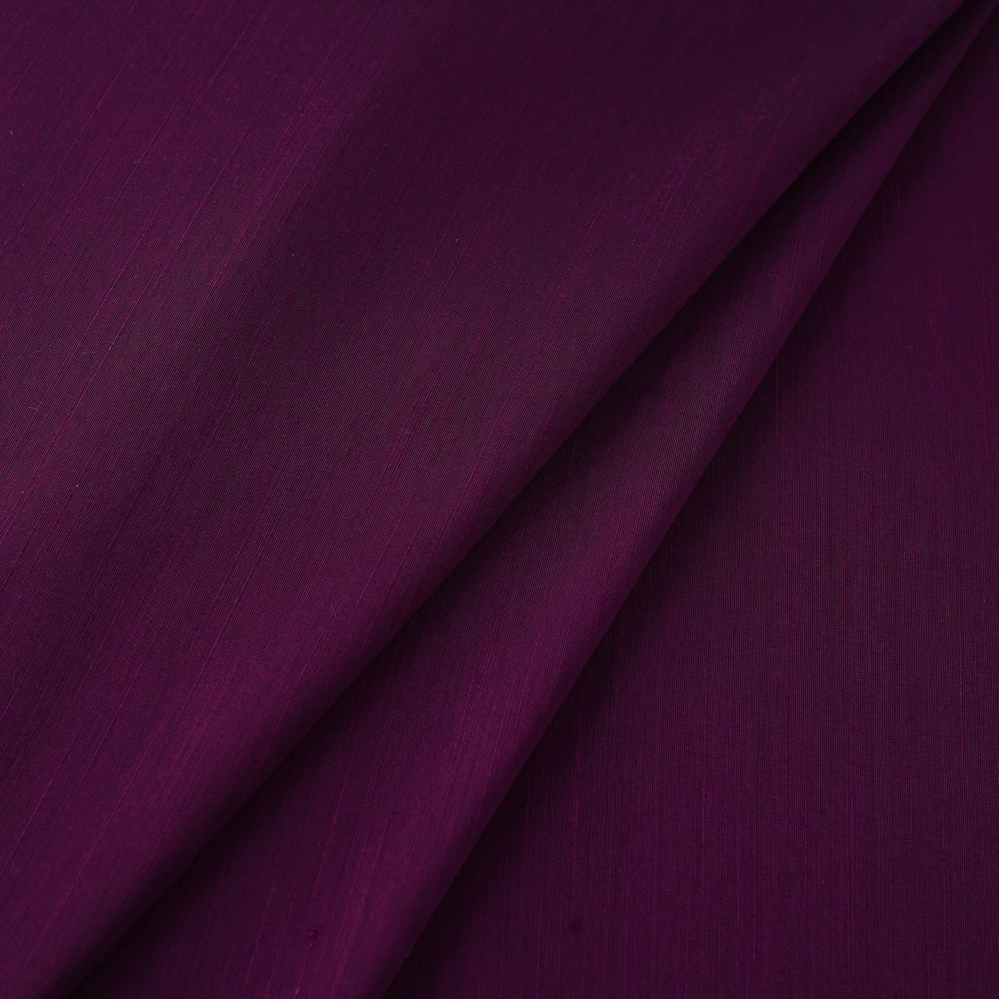 Purple - Slub Silk Plain Fabric 14 - Image 2
