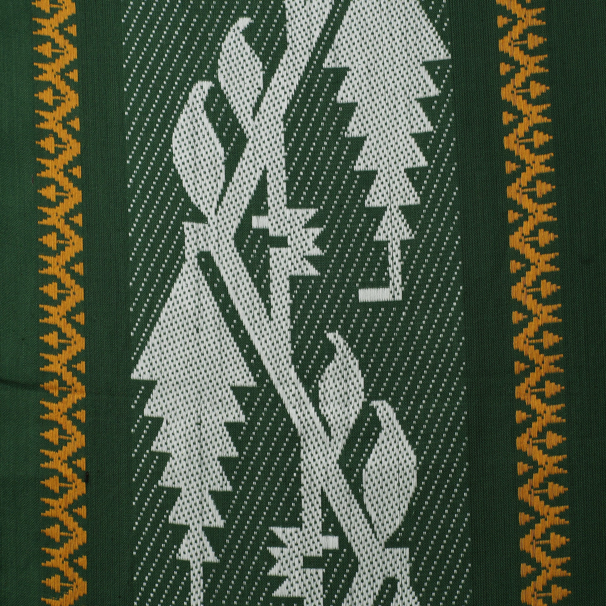 Green - Prewashed Cotton Jacquard Fabric 35 - Image 4