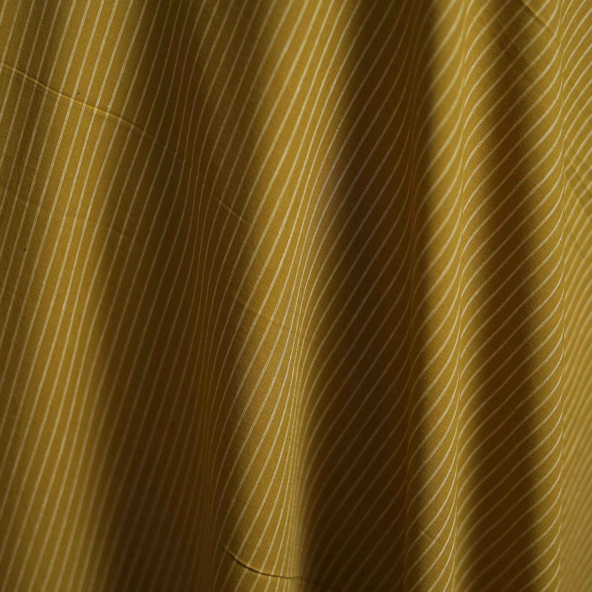 Yellow - Prewashed Cotton Jacquard Fabric 36 - Image 3