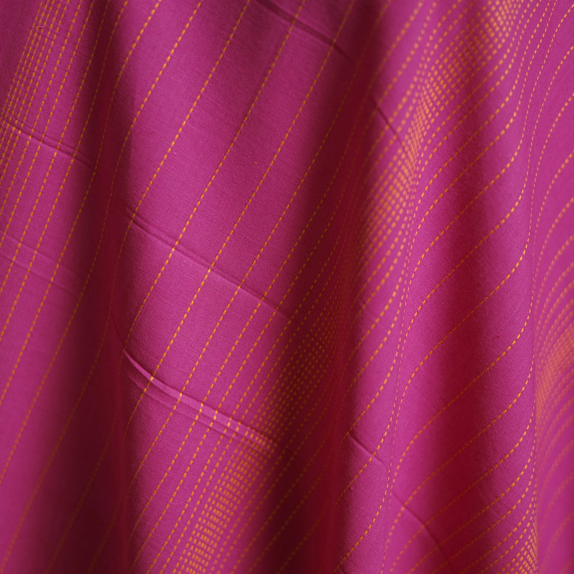 Pink - Prewashed Cotton Jacquard Fabric 37 - Image 3