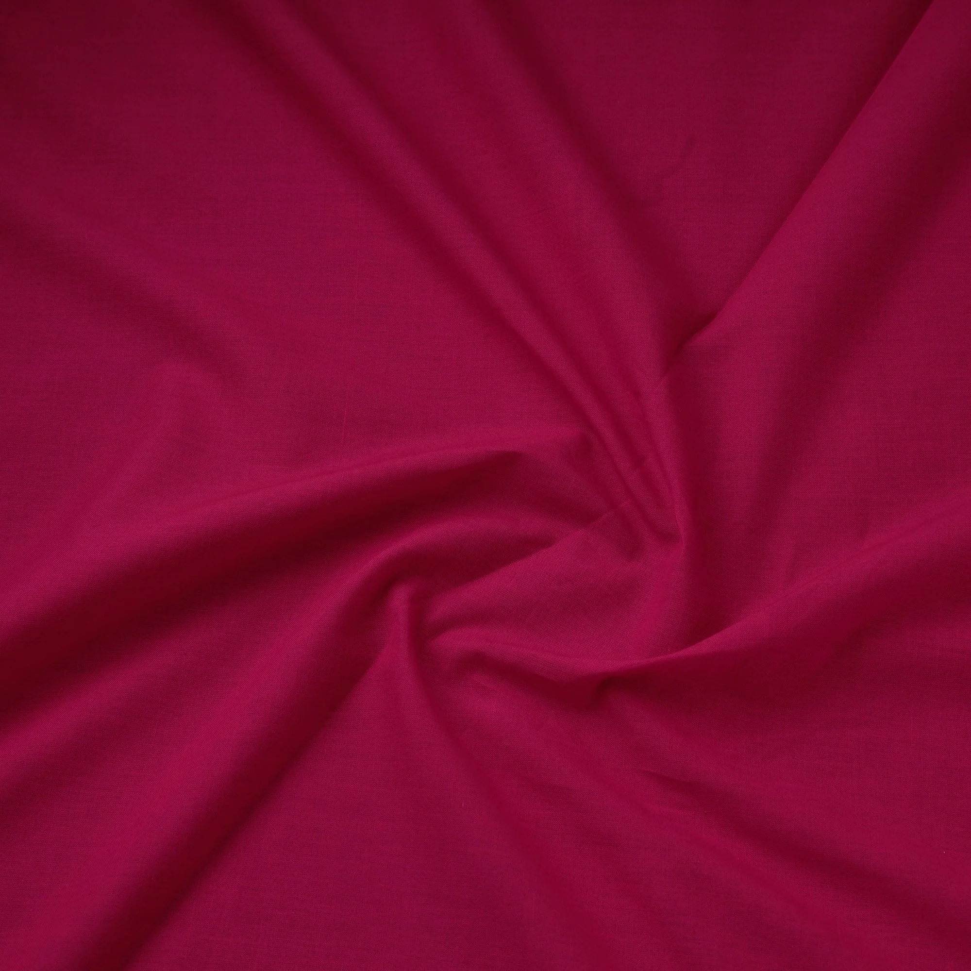 Pink - Prewashed Cotton Plain Fabric 23 - Image 3
