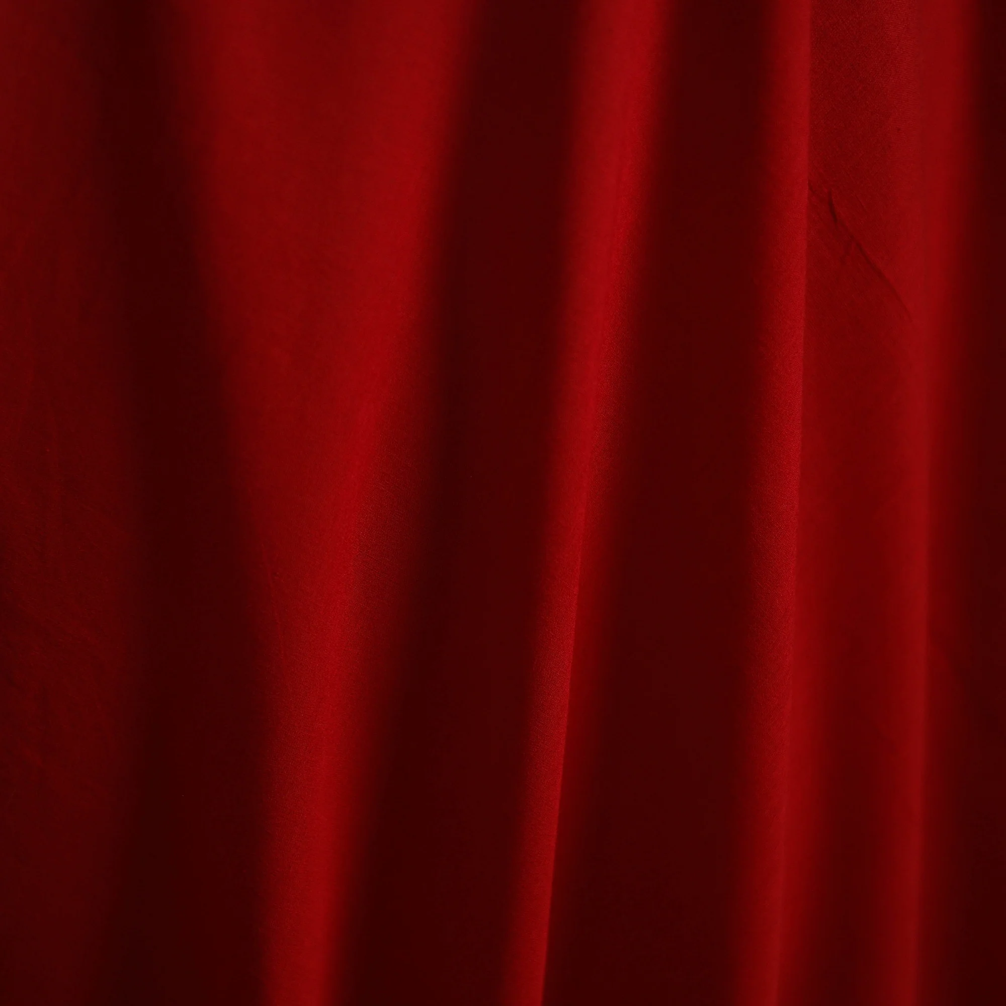 Red - Prewashed Cotton Plain Fabric 29 - Image 3