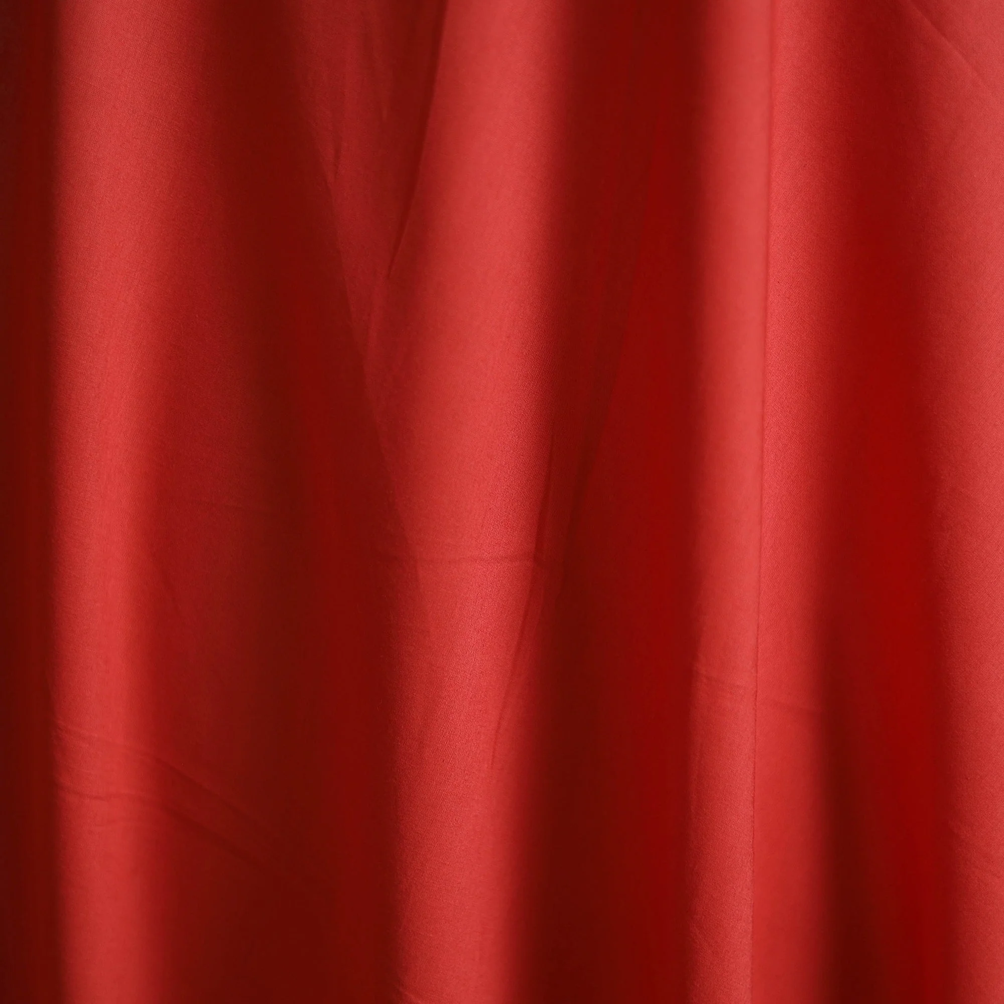 Red - Prewashed Cotton Plain Fabric 41 - Image 3