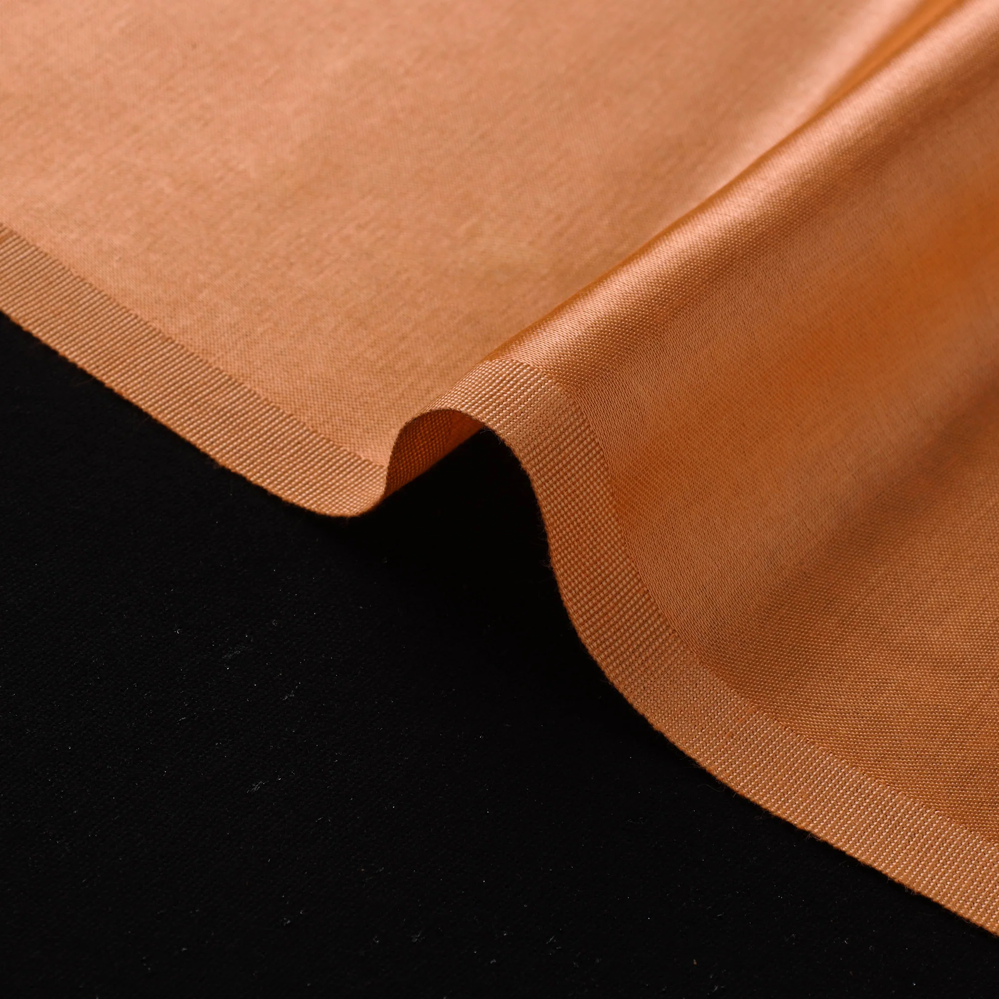 Pure Mashru Silk Plain Fabric (Width - 46 in) 03 - Image 4