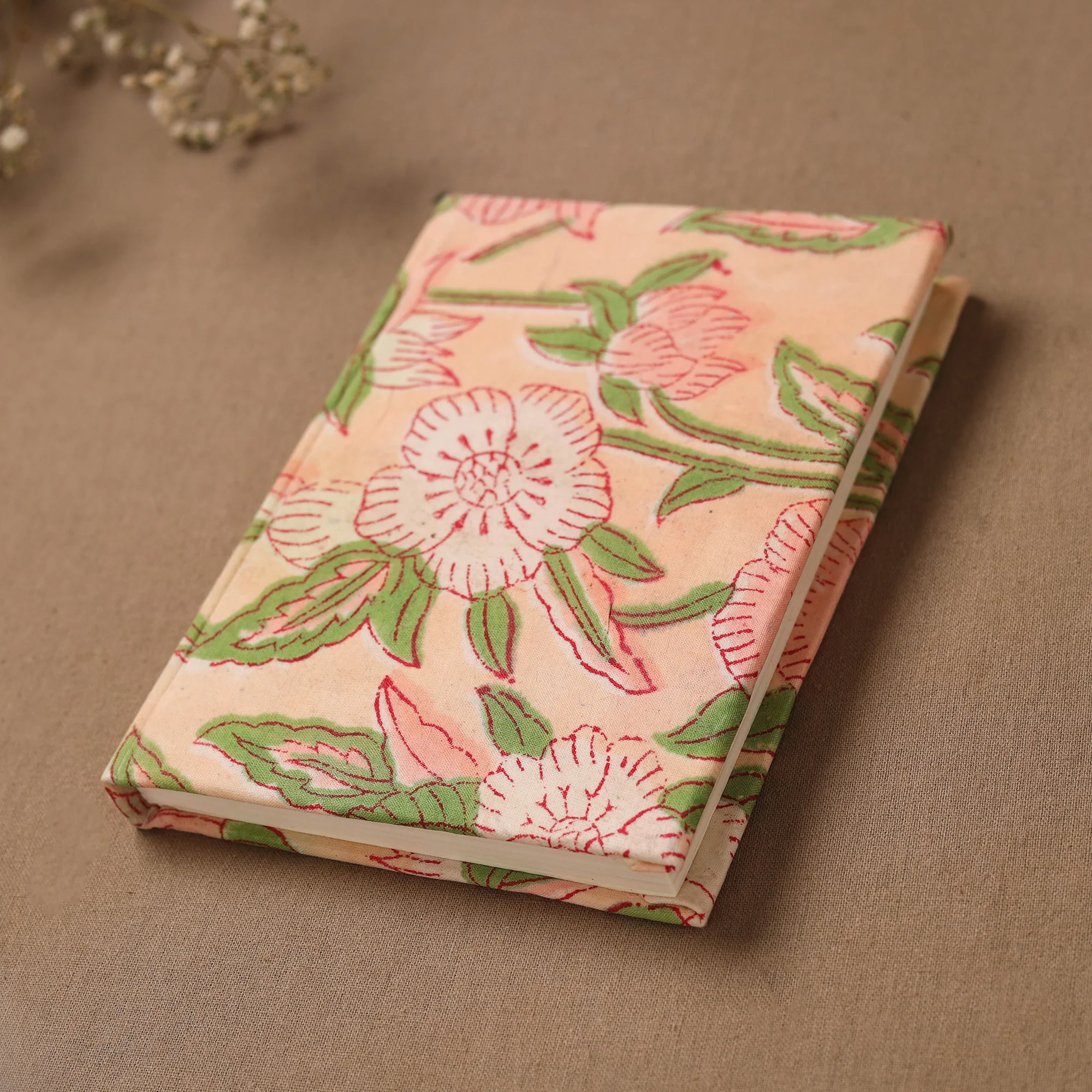 Sanganeri Hand Block Print Cover Notebook (6 x 4) 10 - Image 2