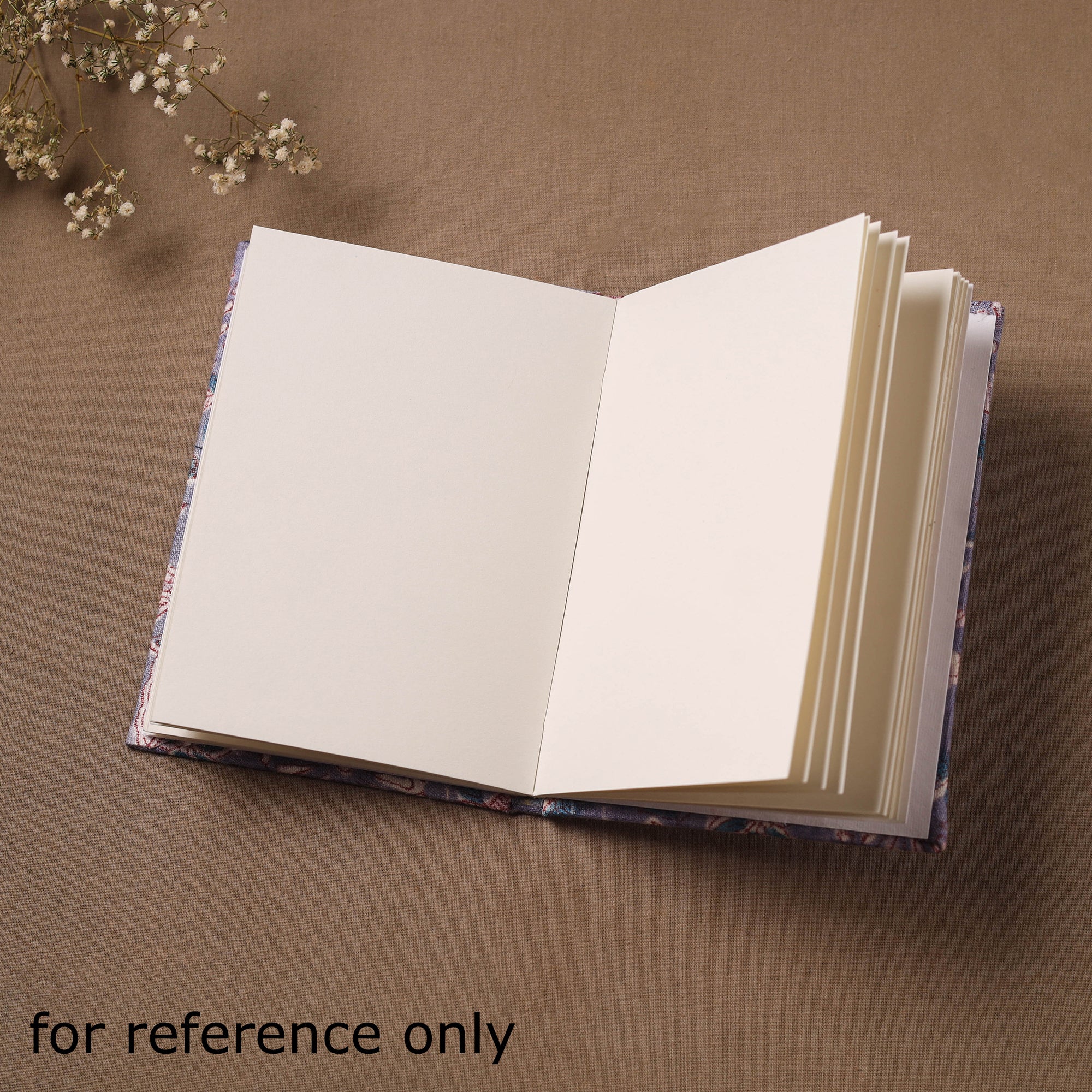 Sanganeri Hand Block Print Cover Notebook (7 x 5) 40 - Image 3