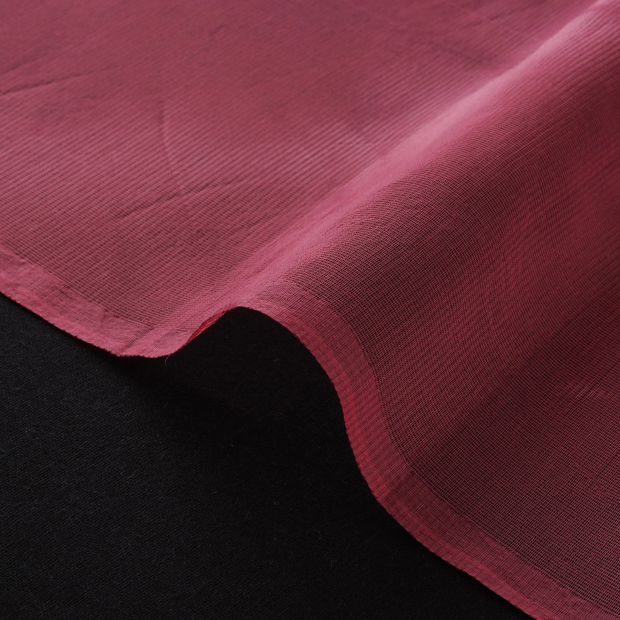 Pink - Shibori Tie-Dye Kota Doria Cotton Fabric 05 - Image 4
