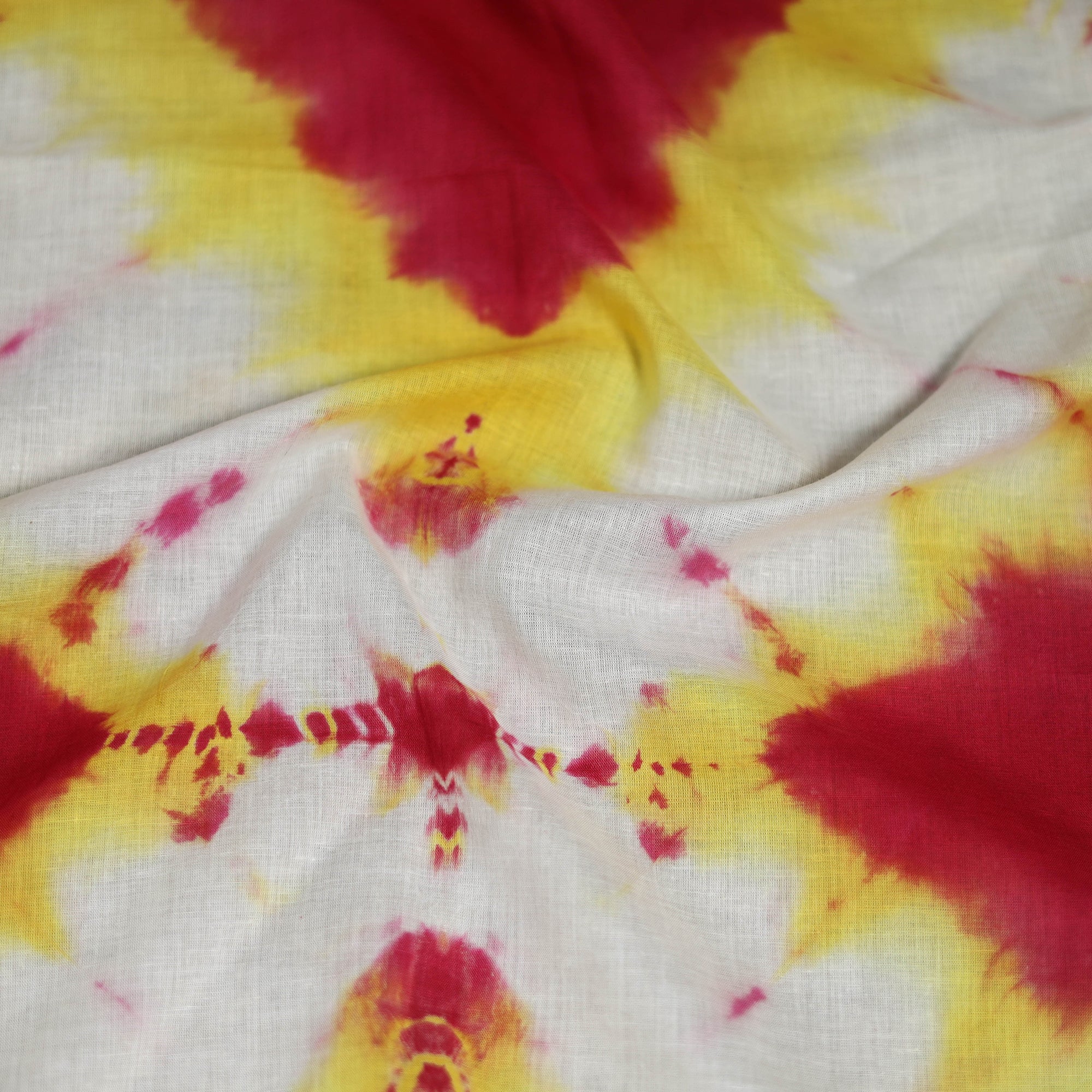 Multicolor - Shibori Tie-Dye Pure Mul Cotton Scarf 02 - Image 3