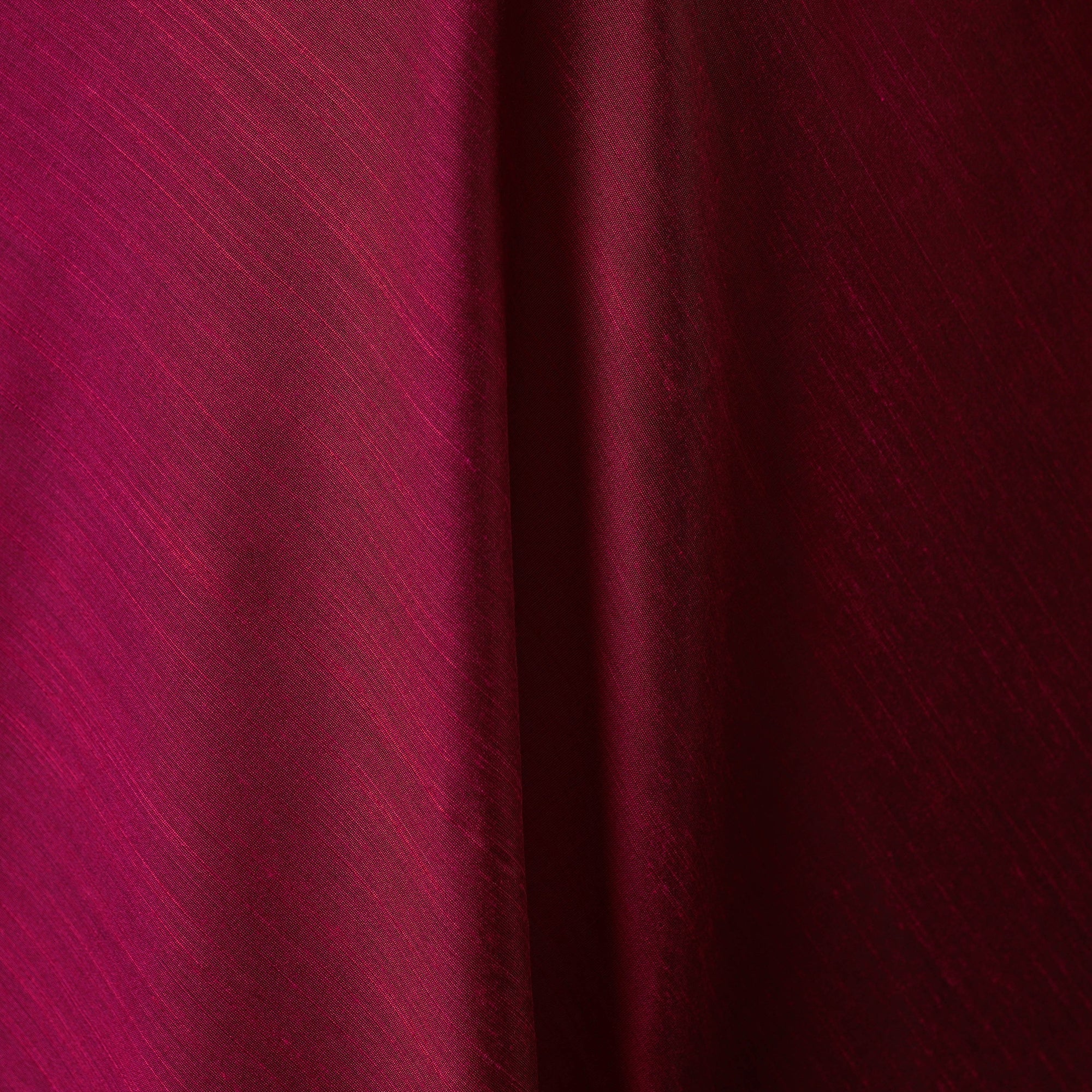 Purple - Slub Silk Plain Fabric 10 - Image 3