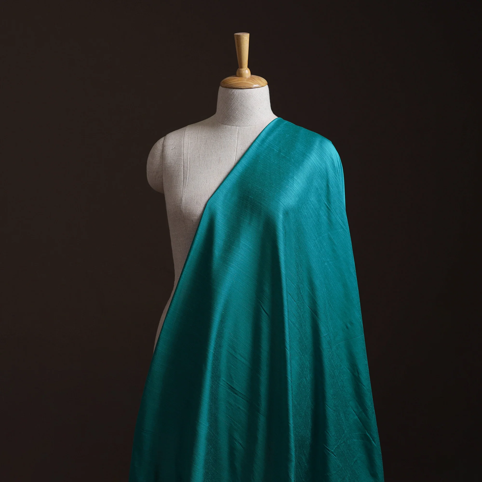 Slub Silk Plain Fabric 13